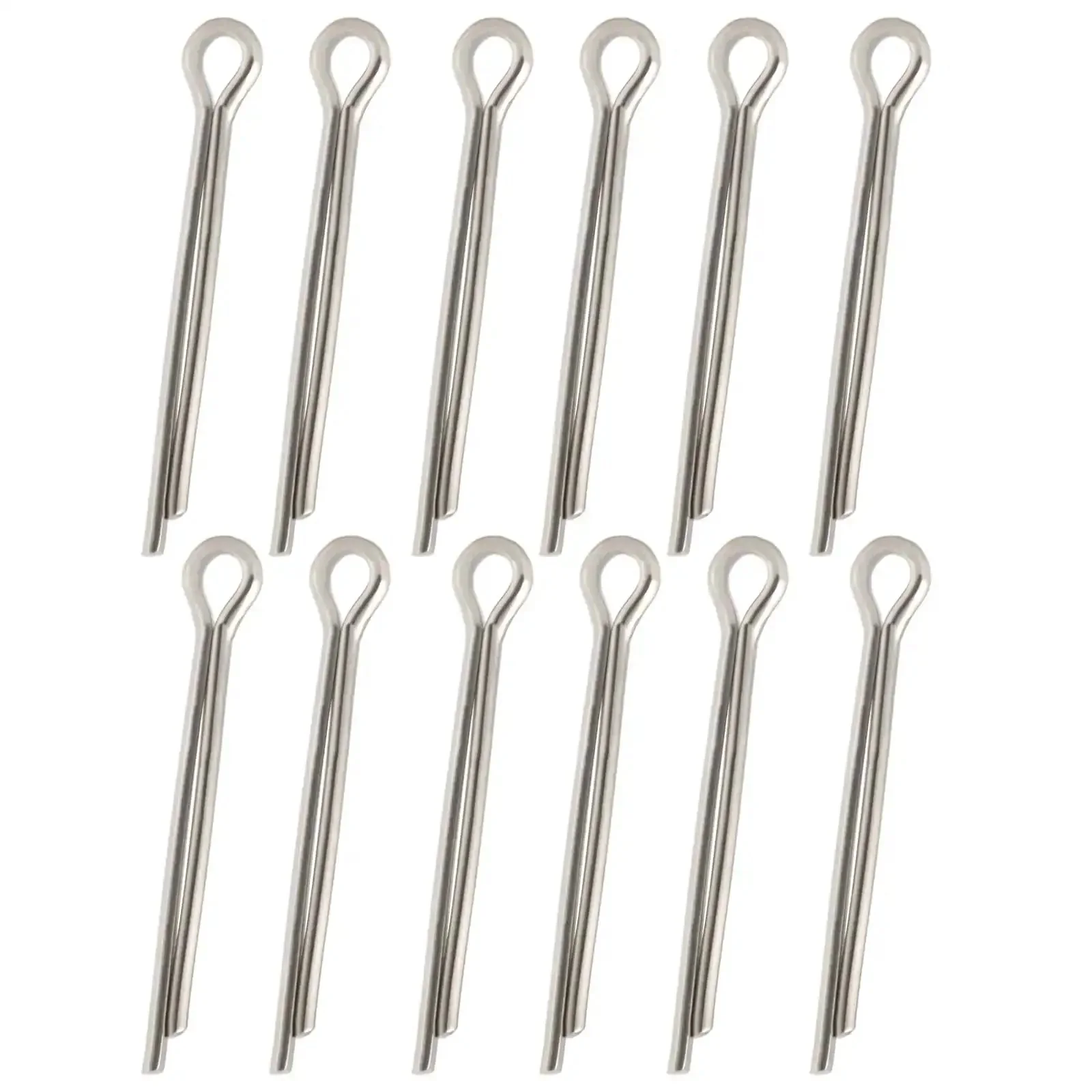 12 Pack Marine Propeller Cotter Pins Stainless Steel 304 Durable Replacement For Suzuki Outboard Motors And Evinrude Johnson Yamaha Boats Replaces 09204-03001 91401-40025-00 5030087