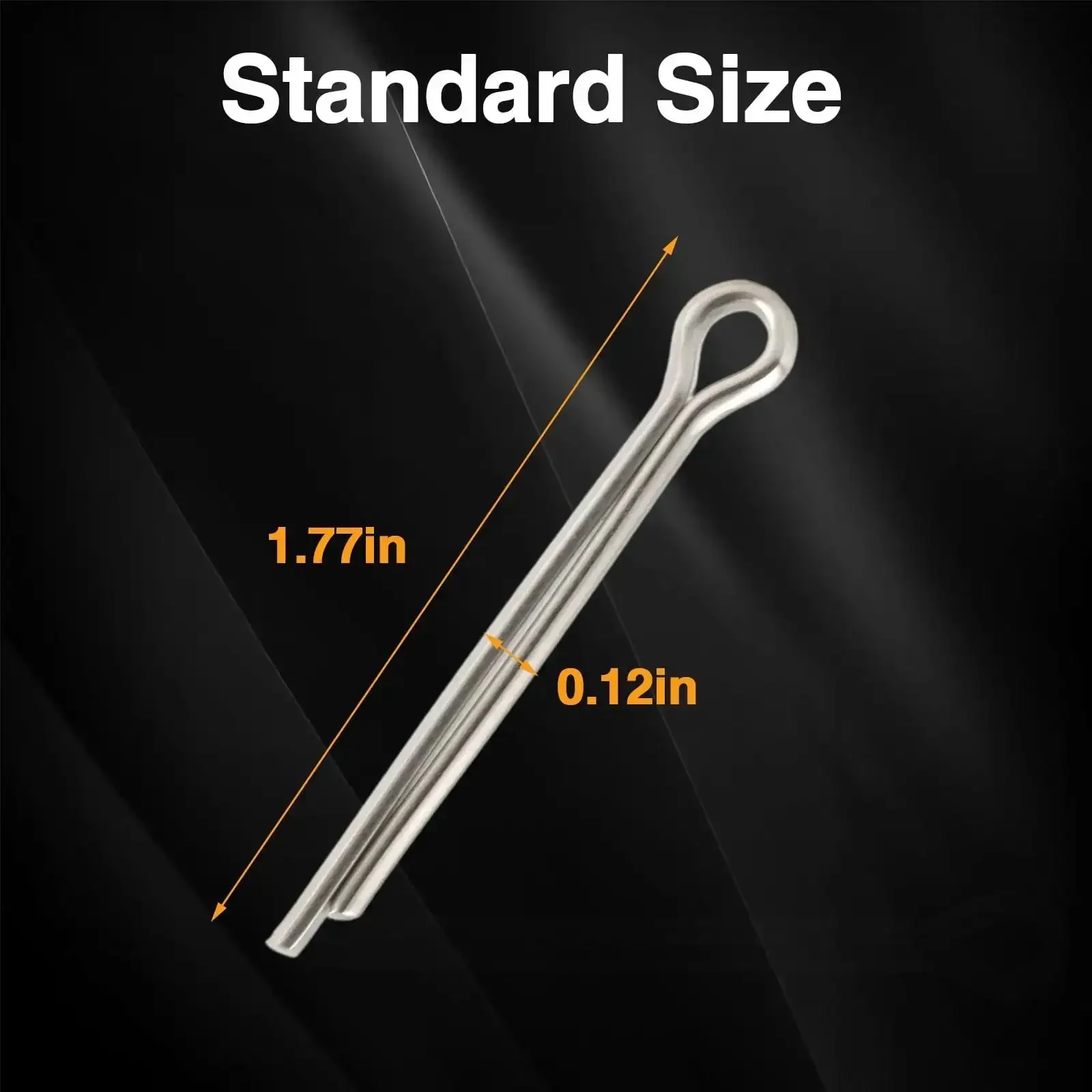 12 Pack Marine Propeller Cotter Pins Stainless Steel 304 Durable Replacement For Suzuki Outboard Motors And Evinrude Johnson Yamaha Boats Replaces 09204-03001 91401-40025-00 5030087 - Image 6
