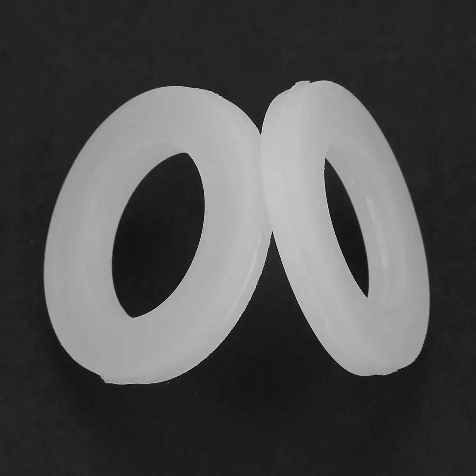 12 Piece Silicone Washer Gasket Set With Half Inch Sealing O Rings, White Flat Gaskets And Wave Lock Washers For Bellows Hoses, Automotive And Plumbing Use - Image 4