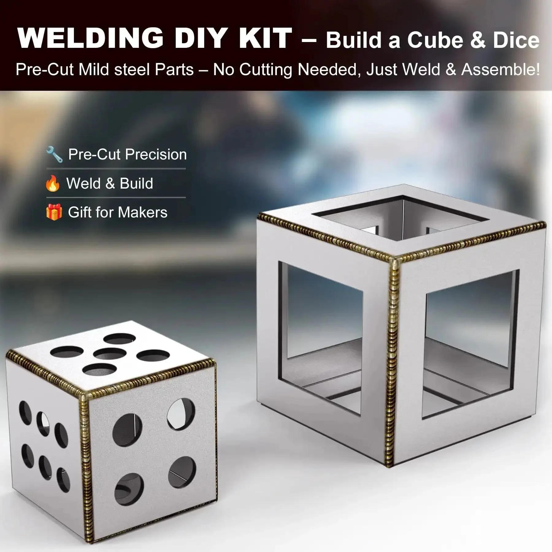 12-Piece Welding Practice Coupons In 17 Gauge Cold-Rolled Steel, Laser-Cut Plates For Ultra-Smooth Edges, Premium Training Kit To Level Up Sheet Metal Welding Skills, Durable Educational Steel For Real-World Practice - Image 4