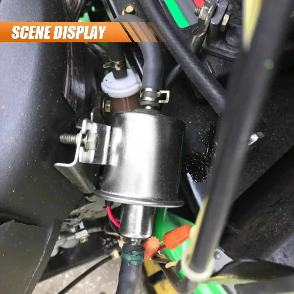12 Volt Inline Fuel Pump For Gas And Diesel Engines, The Go-To Low-Pressure Transfer Pump, 3 To 6 PSI, 80 To 100 Liters Per Hour, Replacement For Lawn Mower Carburetors, ATVs, UTVs, Boats, Generators - Image 3