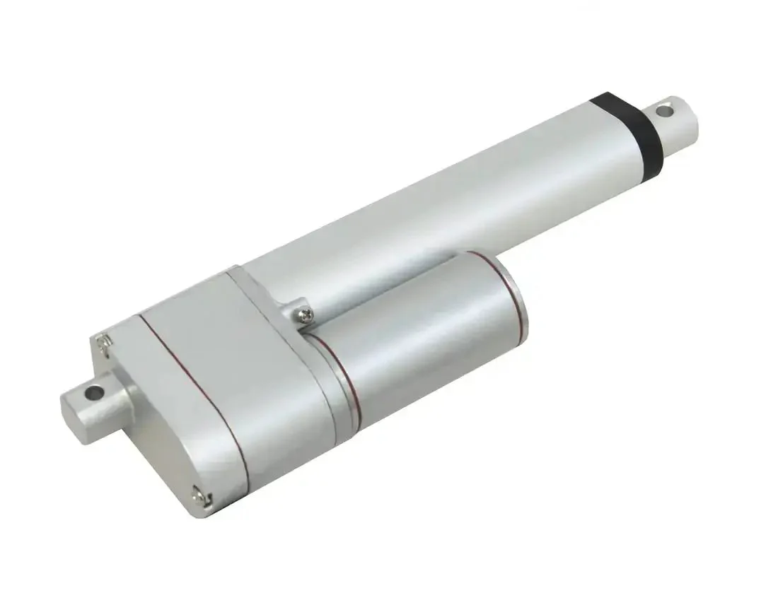 12 Volt Potentiometer Feedback Mini Linear Electric Actuator With 6 Inch Stroke And 35 Pound Load Capacity, Compact, Project Ready For Home Automation, Automotive And Manufacturing Projects - Image 9