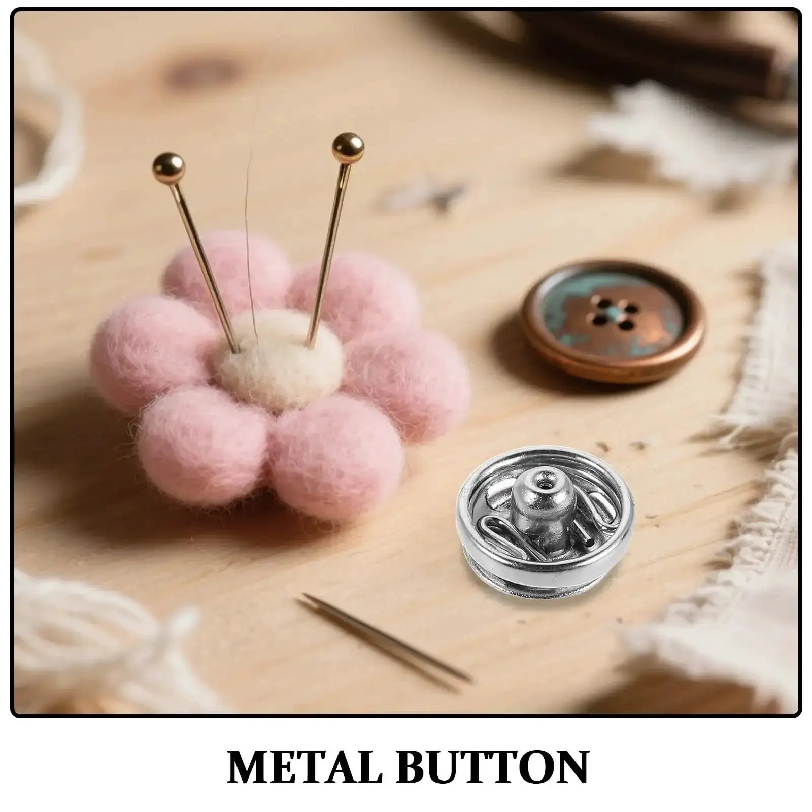 120 Pcs Silver Metal Snap Fasteners 6mm Mini Sew On Button Closures For Clothes Dolls Garments DIY Sewing Accessories Bulk Clothing Fastener Kit For Professional Tailoring Craft Projects Repairs And Upgrades - Image 8