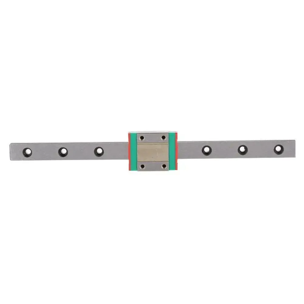 12mm Linear Rail Kit With Slide Block For Precision Motion Heavy Duty Build Bearing Steel Track 200mm Length Four Point Load Design Built In Lubrication System Smooth Glide For CNC Machines And Automation - Image 4