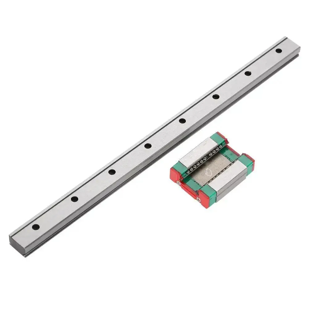12mm Linear Rail Kit With Slide Block For Precision Motion Heavy Duty Build Bearing Steel Track 200mm Length Four Point Load Design Built In Lubrication System Smooth Glide For CNC Machines And Automation - Image 5