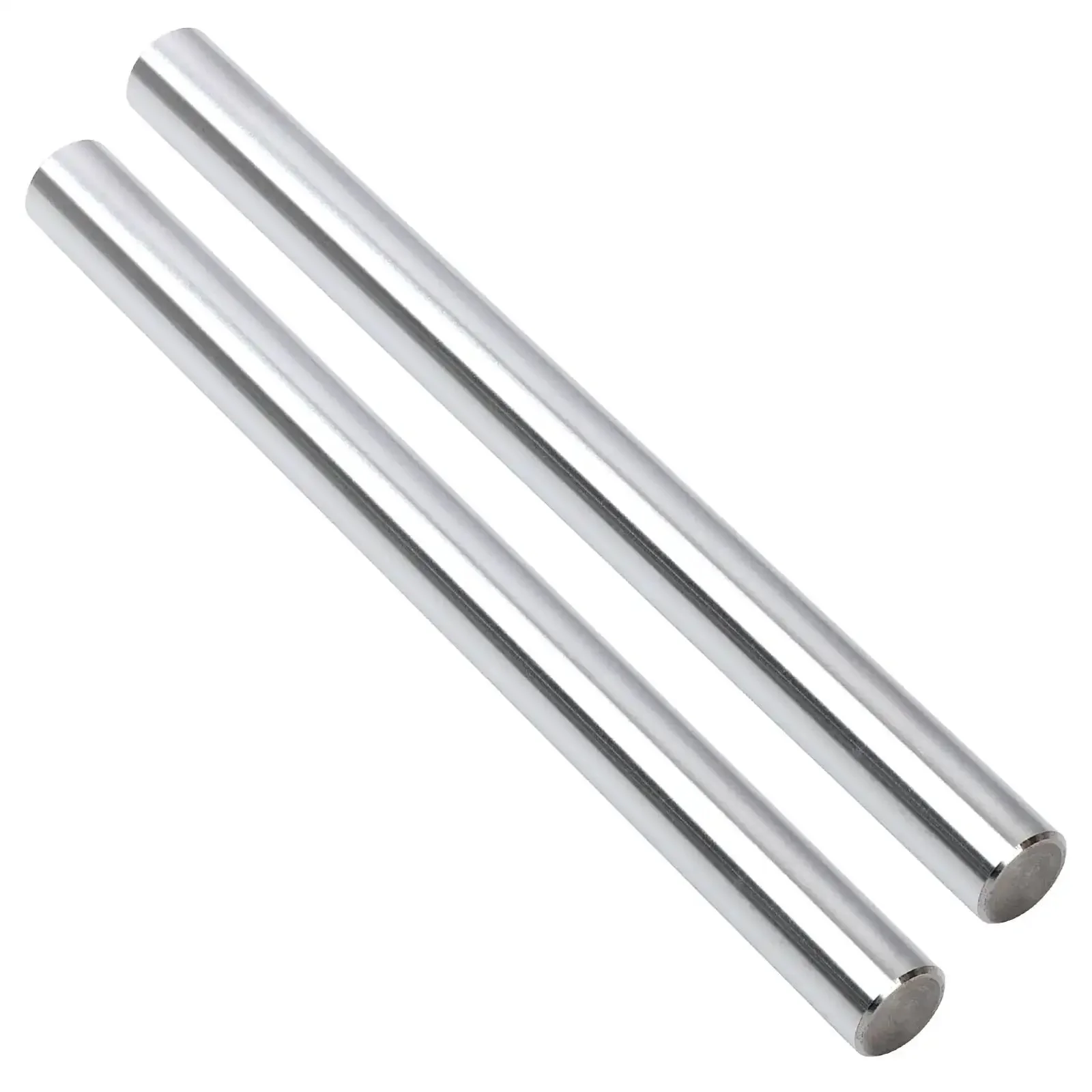 12mm X 400mm Linear Motion Rods Set Of 2 For CNC, 3D Printers, And DIY Projects Hardened Chrome Steel Shafts With HRC55-62 Tolerance, Smooth Low-Wear Guide Rails For High-Speed Motion And Precise Repeats