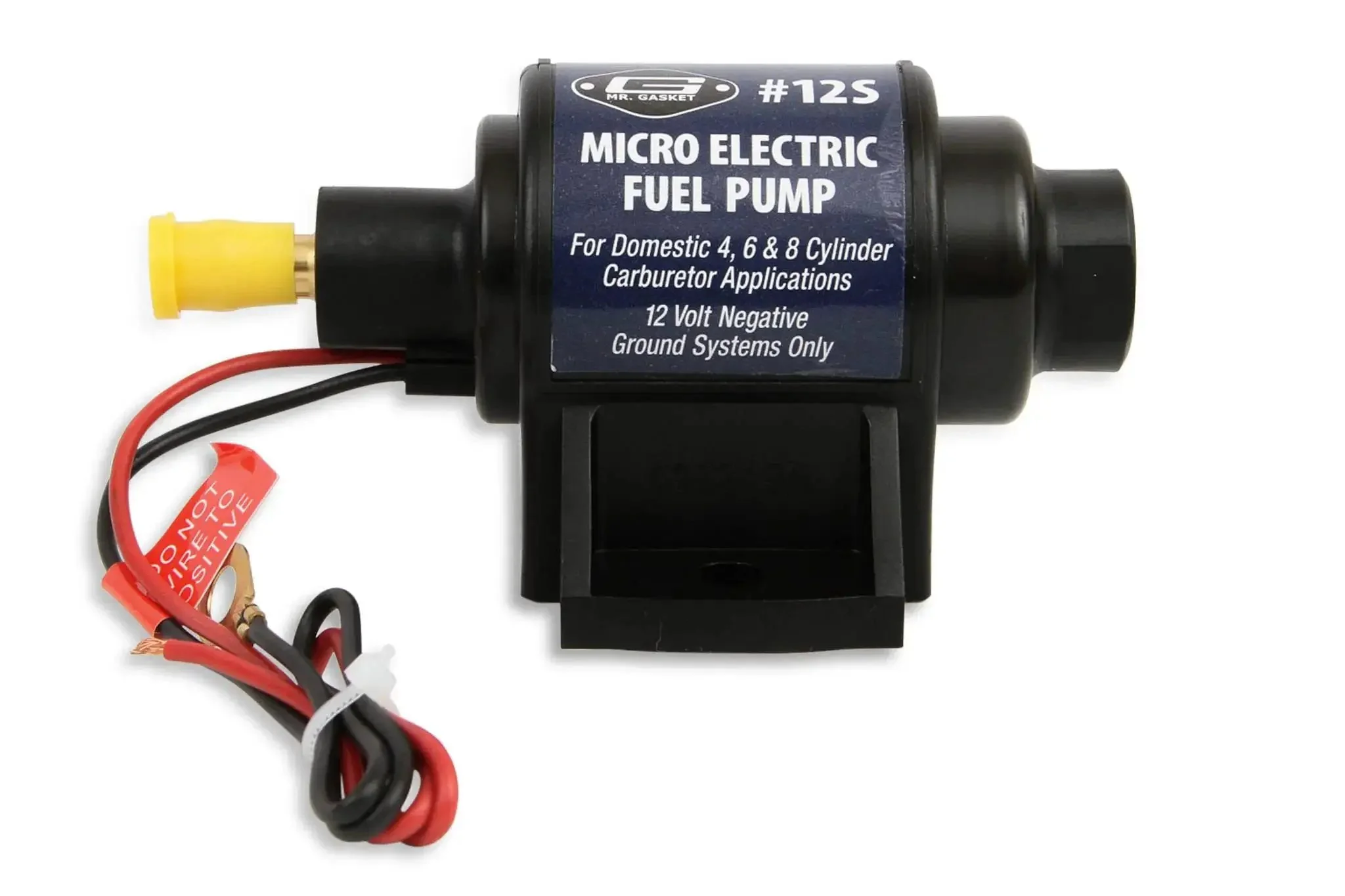 12S Micro Electric Fuel Pump For Quick Fuel Transfer Self Priming 12V Negative Ground Vapor Lock Elimination Gravity Fed Design Includes Fittings And Mounting Hardware Compact Yet Mighty - Image 7