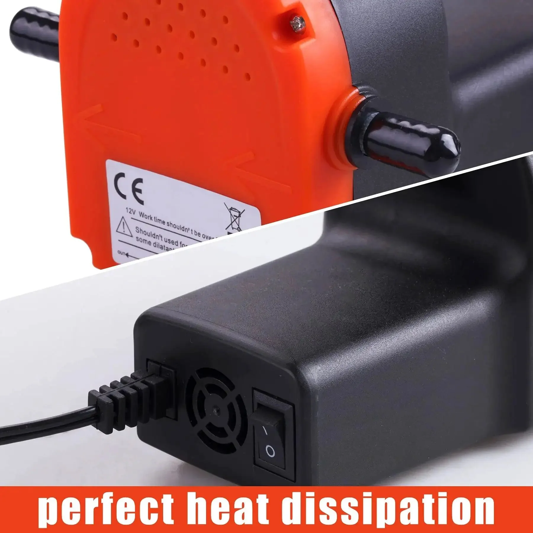 12V 100W Oil Change Pump Extractor Upgraded No Mess No Fuss Electric Oil And Diesel Fluid Transfer Pump For Marine Boats Cars Motorcycles ATVs RVs Trucks And Motorbikes Fast Clean Oil Draining - Image 4