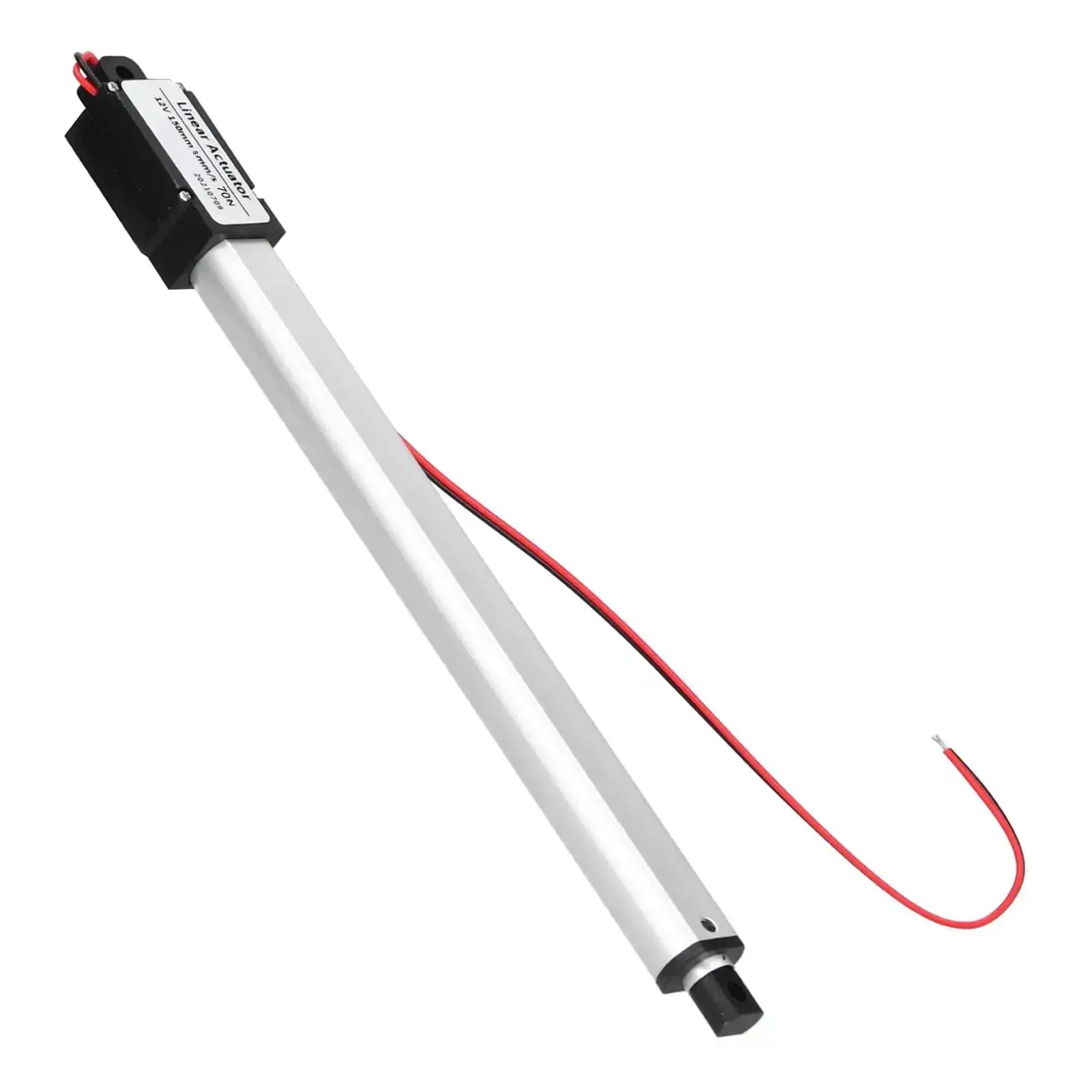 12V 150mm Mini Linear Actuator With Internal Limit Switch Low Noise Long Life Stroke Electric Actuator For Massage Chairs Electric Wheelchairs Hospital Beds Recliners DIY Projects And More