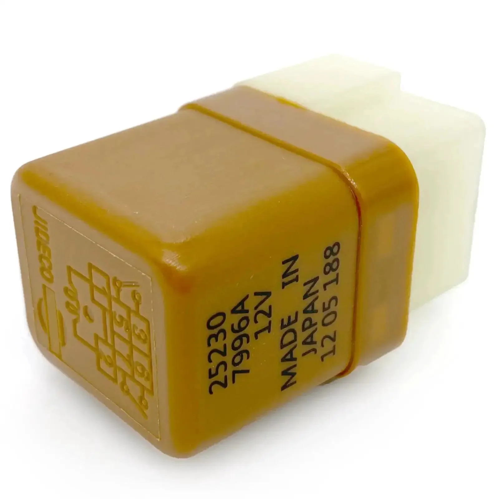 12V 6-Pin Automotive Relay Dual Pack Replacement That Fits Nissan Titan Frontier Xterra Pathfinder Infiniti Jideco 25230-7996A Ignition And Starter Relay For Reliable Power Switching - Image 4