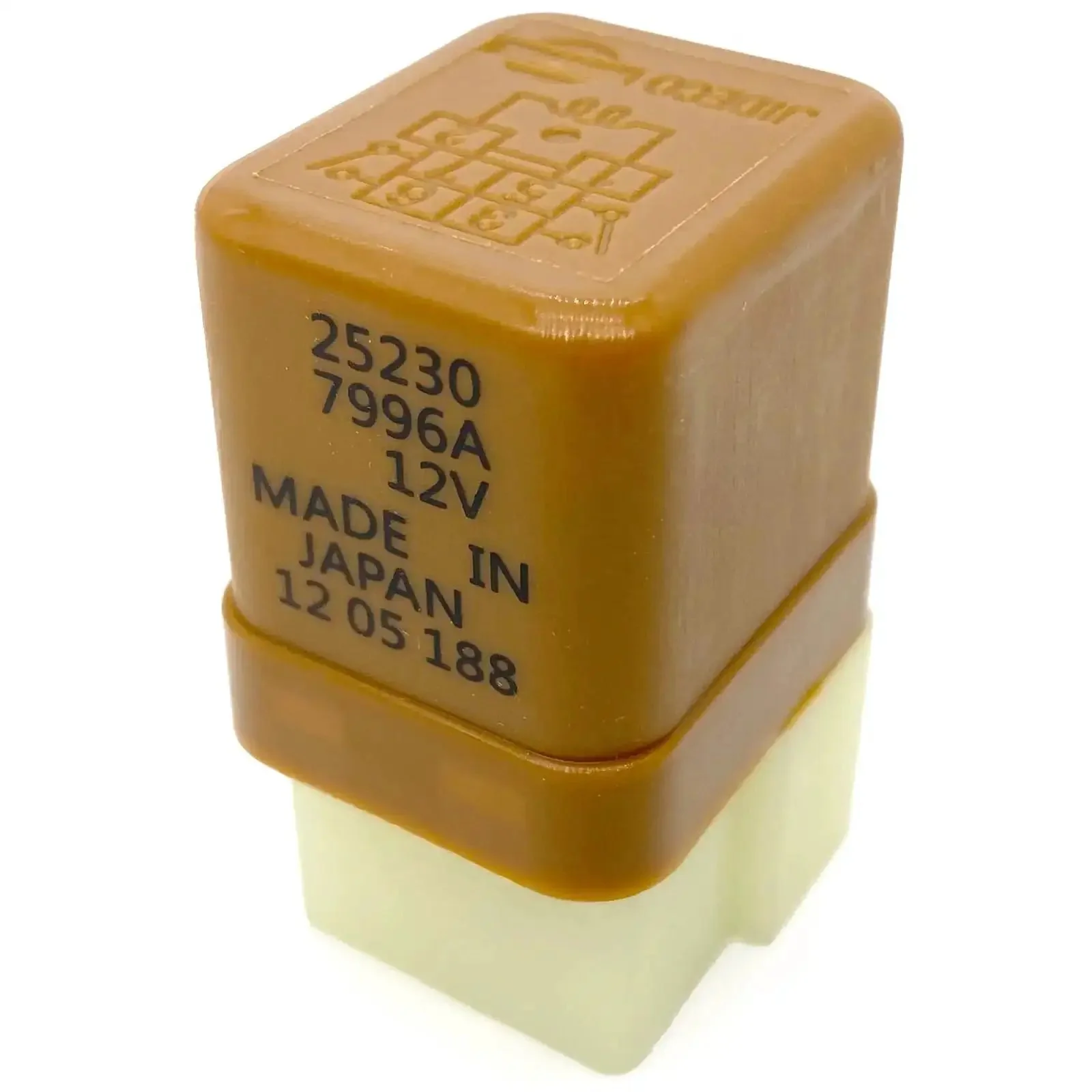 12V 6-Pin Automotive Relay Dual Pack Replacement That Fits Nissan Titan Frontier Xterra Pathfinder Infiniti Jideco 25230-7996A Ignition And Starter Relay For Reliable Power Switching - Image 7
