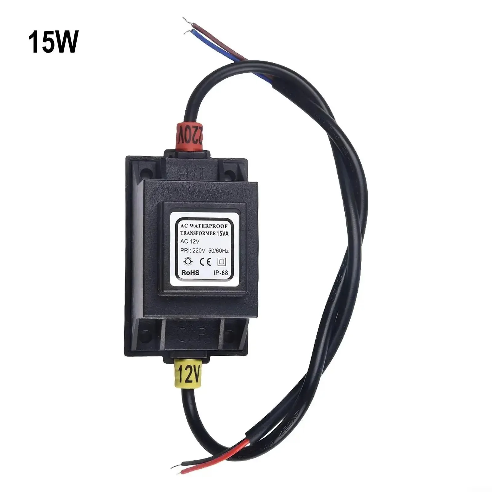12V AC To AC LED Transformer For Outdoor Landscape Lighting And Pumps, IP67 Weatherproof Isolation Power Supply, 5W-80W Output, 220V Input, Cold Resistant, Waterproof And Durable Outdoor Power Module - Image 6