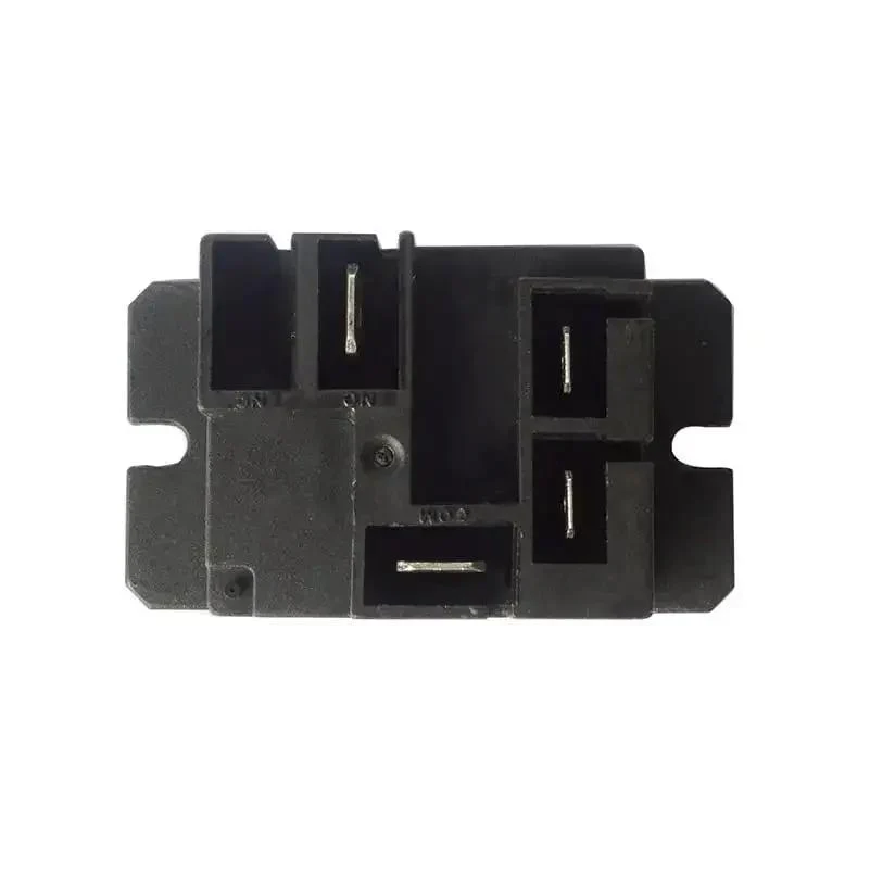 12V DC General Purpose Power Relay 30A 250VAC Rating, Single Pole Normally Open, AgSnO Contact Material, Quick Terminals, Flanged Cover, Black Housing For Reliable Control Circuits, Industrial Grade Relay Built Tough - Image 4