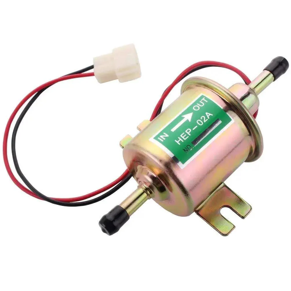 12V Electric Fuel Pump Transfer Kit Low Pressure Universal For Gas And Diesel Vehicles Boats 2.5 To 4 Psi With 8mm Inlet And Outlet And Anti Backflow Beefy Suction Built For Cars Trucks And Marine Use - Image 7