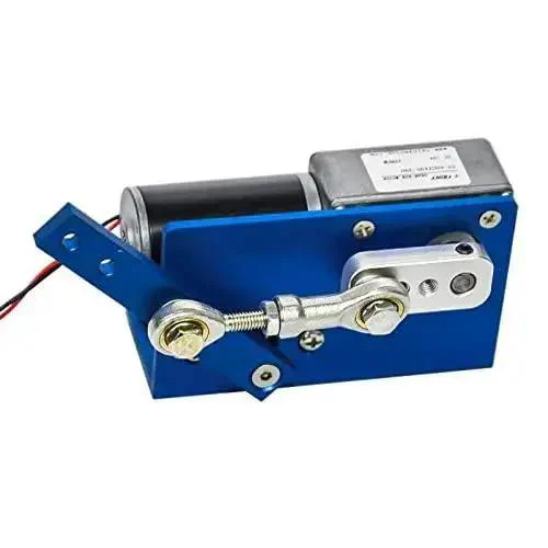 12V Linear Actuator With 90 Degree Stroke And 110 RPM No Load Speed 0.67 Kgcm Torque DC Worm Geared Motor Plug And Play Setup Adjustable Travel Reciprocating Motion For DIY Projects Easy Install Smooth Precise Control - Image 3
