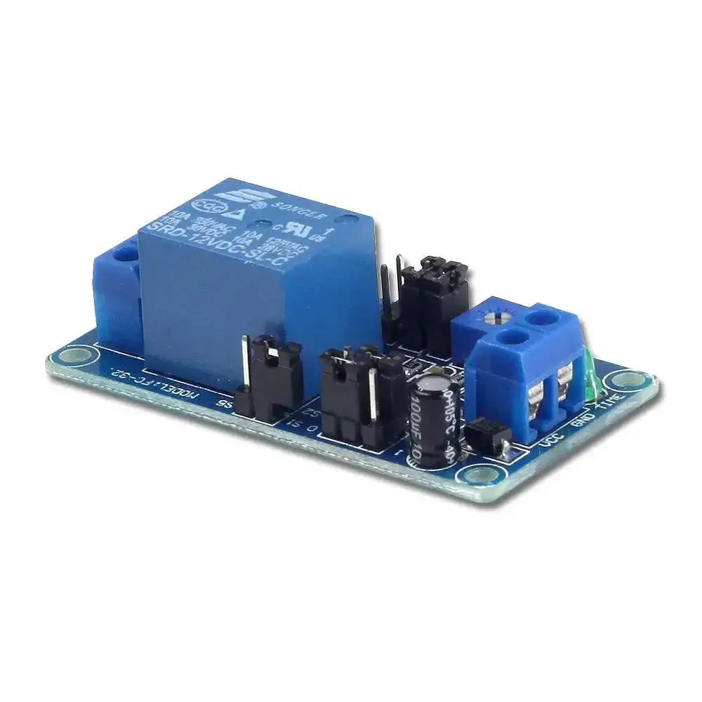 12V Time Delay Relay Module For Smart Home Automation And Arduino Projects, Easy Plug And Play Control For PLCs And Industrial Control, Tachograph Or GPS Setup, Ideal For Electronic Experiments And Robotic Projects - Image 6