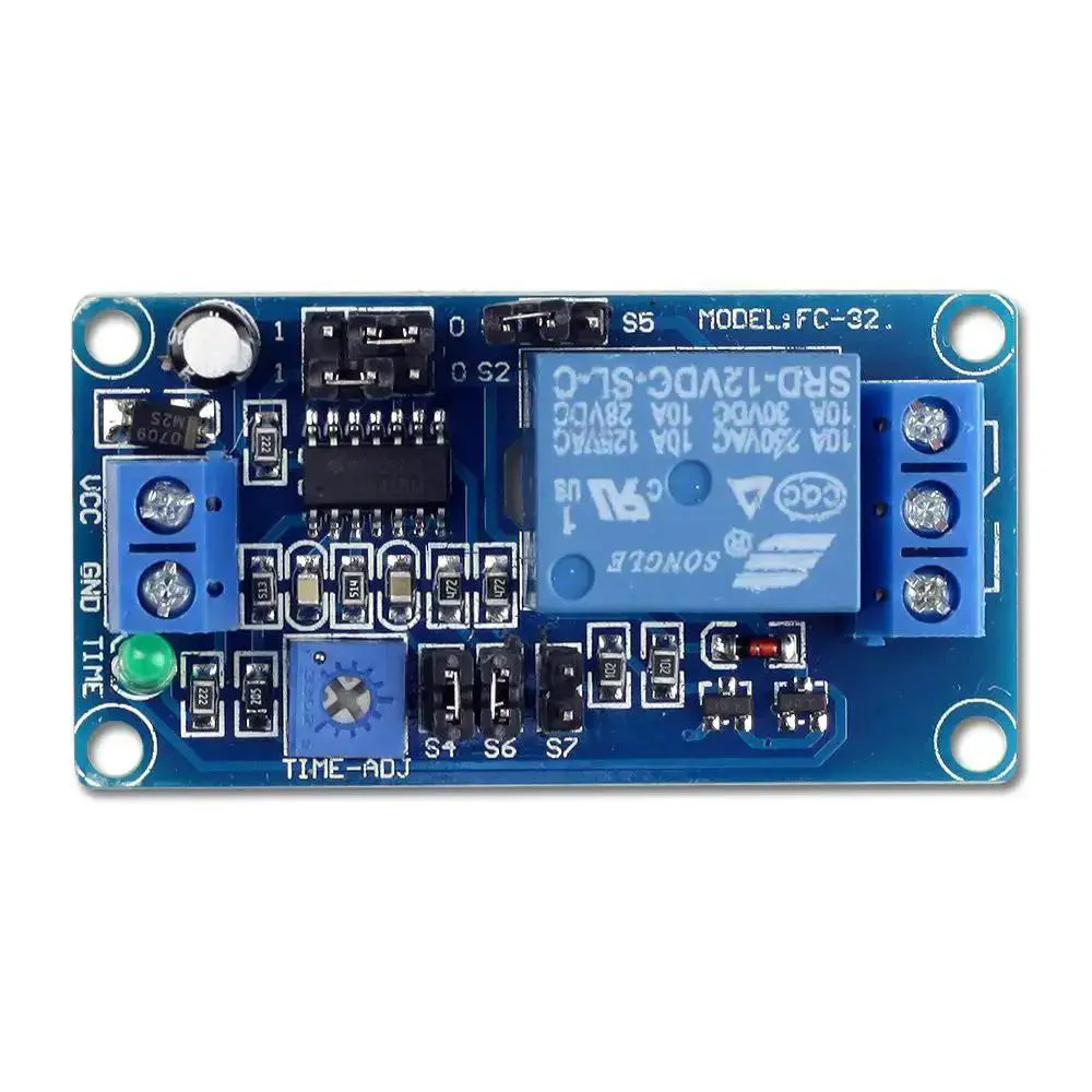 12V Time Delay Relay Module For Smart Home Automation And Arduino Projects, Easy Plug And Play Control For PLCs And Industrial Control, Tachograph Or GPS Setup, Ideal For Electronic Experiments And Robotic Projects - Image 7