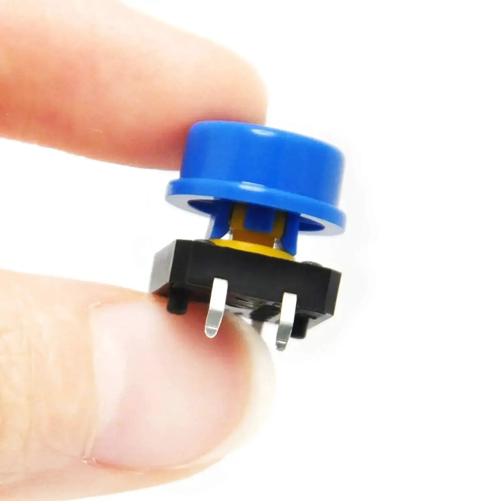 12x12x7.3mm Tactile Push Button Momentary SMD PCB Switch With Color Cap For Arduino Pack Of 25 Durable High Quality Clicks Up To 30000 Cycles For DIY Electronics Projects - Image 4