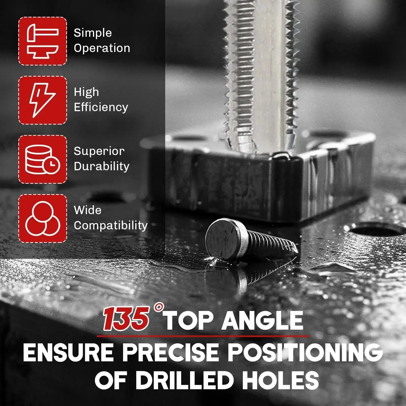 131-Piece Metric Helicoil Thread Repair Kit With HSS Drill Bits And Thread Inserts For M5 To M12 Pro-Grade DIY Repair Set For Automotive Motorcycle Equipment And Machinery Includes Durable Thread Inserts And Tools - Image 2