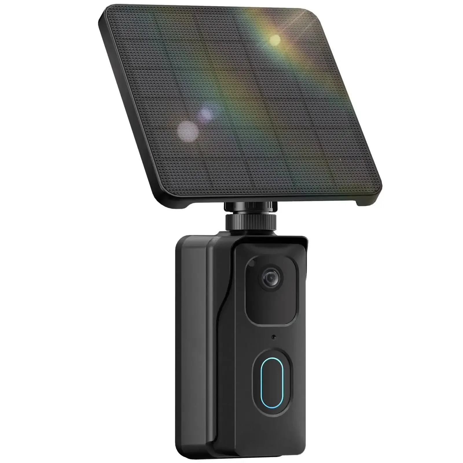 13200mAh Solar Charging Base Station For Blink Doorbell 2nd Gen, 4W High Efficiency Solar Panel, IP67 Waterproof Outdoor Power Supply For Continuous Operation, No More Battery Swaps, Set It And Forget It