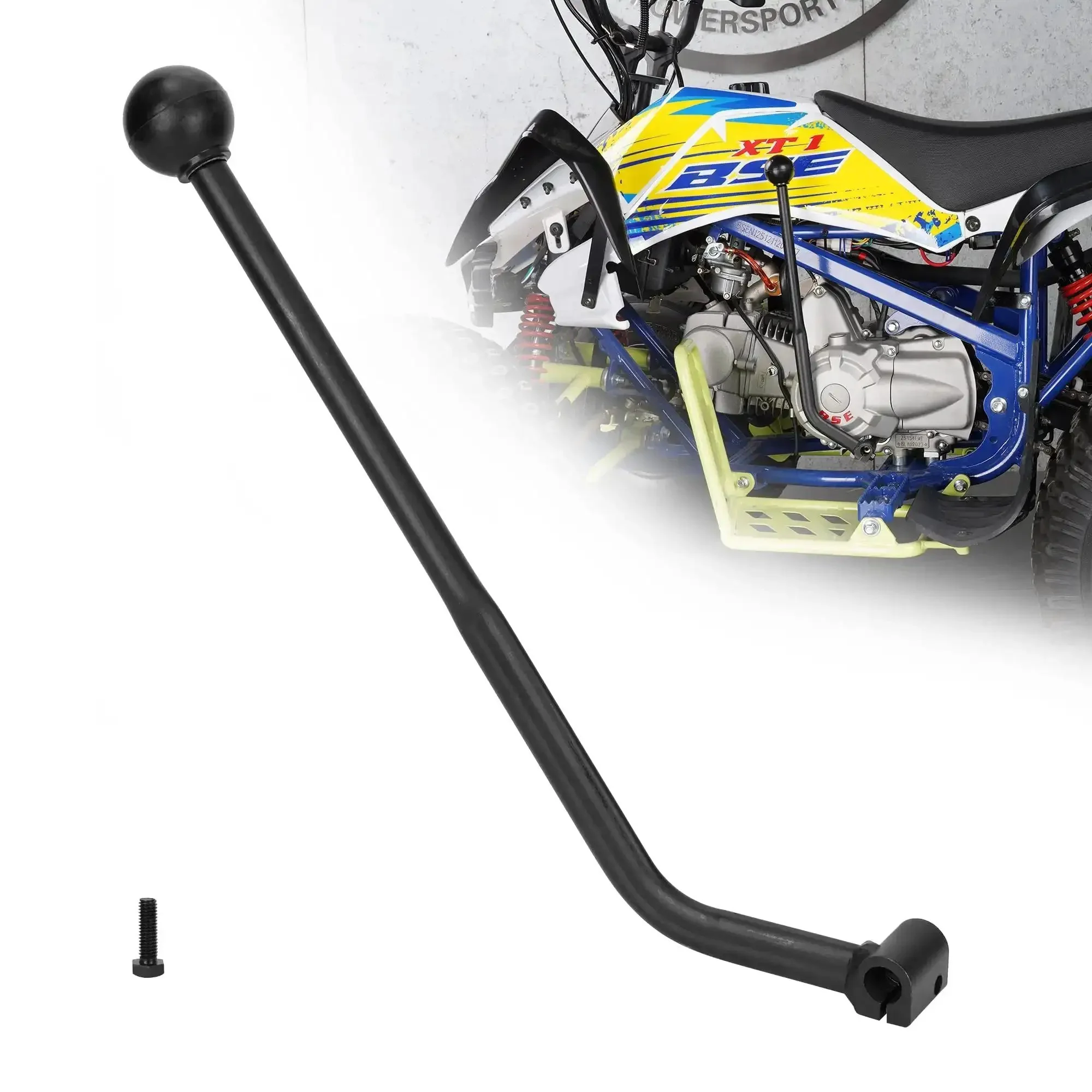 135 Degree Universal Hand Gear Shifter Lever For ATVs And Quad Bikes Direct Replacement Fits Taotao Sunl Coolster 50cc 70cc 90cc 110cc 125cc Chinese Bikes Black Ergonomic Design