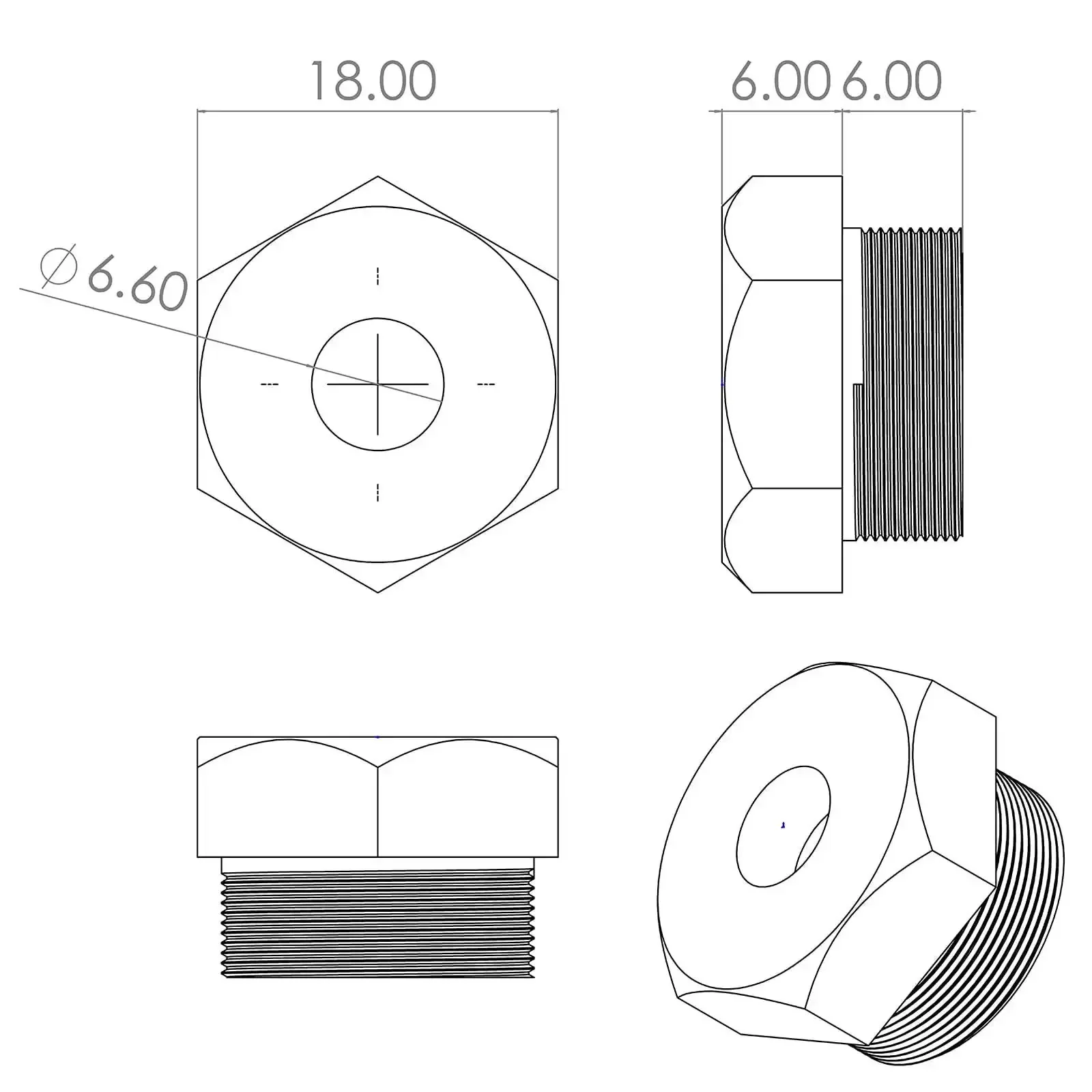 1/4-20 Extended Rivet Nut Mandrels And Nosepiece Set For Installing Pre-Bulbed Rivet Nuts On Manual Rivet Nut Guns With Multi-Grip Compatibility And Replacement Parts For Threaded Inserts Pro Grade Must Have - Image 2