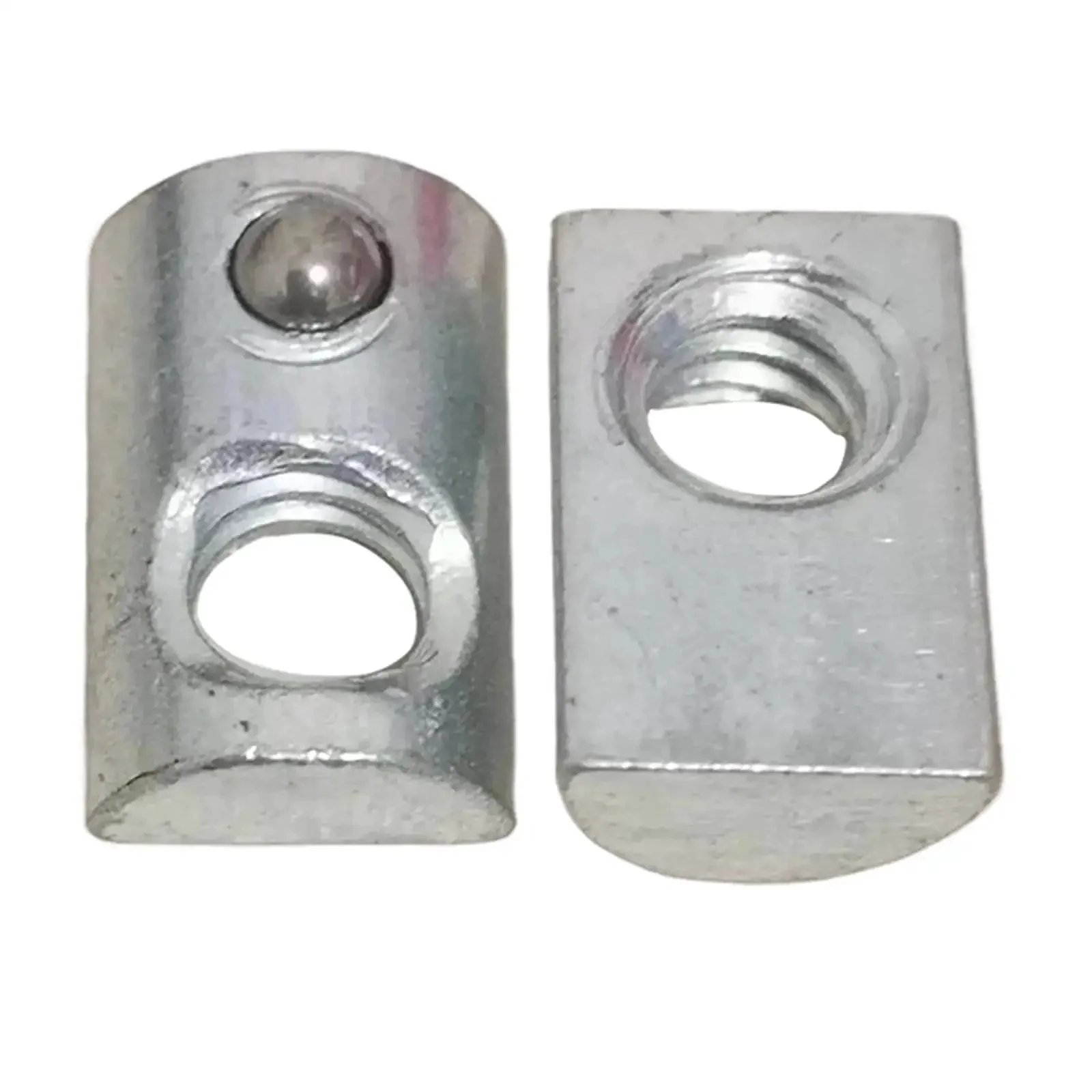 1/4-20 Steel T-Nut With Ball Spring For Aluminum Extrusion Rails, Fits 1010 Series And 1.0 Inch Base Profiles, 1045 Steel Zinc Finish, Rust-Proof, No-Fuss Mounts, Pack Of 20 For Strong, Easy Framing - Image 6