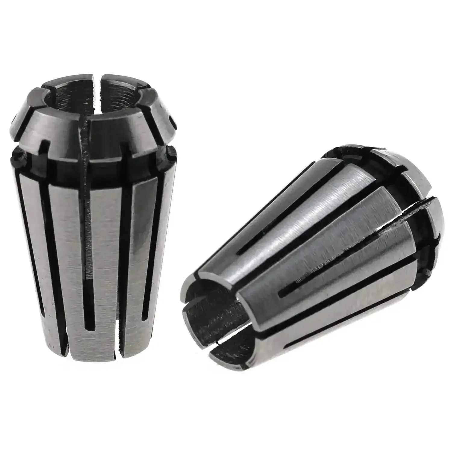 1/4 Inch ER11 Collet Chuck Set For CNC Milling And Engraving Machines High Precision Spring Collets Bit Holders 2 Piece 65Mn Steel Durable Lathe Tooling Accessory For Fast Smooth Accurate Wood And Metal Engraving - Image 4