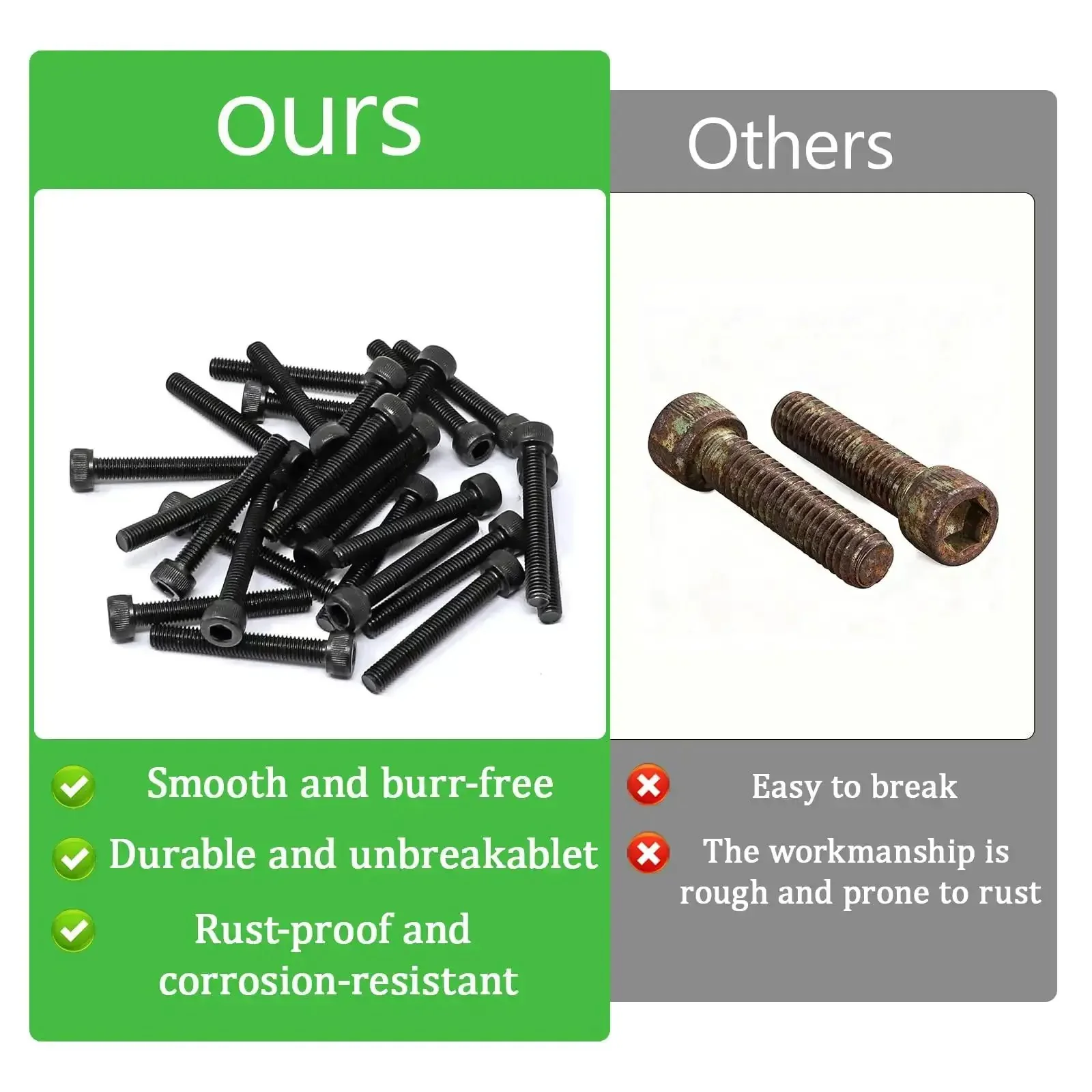 140 Pieces M3x30mm Hex Socket Head Cap Screws Bolts Made From Carbon Steel With Black Oxide Finish Allen Drive Full Threads Includes Hex Spanner Built Tough For Home Improvement Heavy Duty Hardware For Furniture And Light Industrial Projects - Image 4