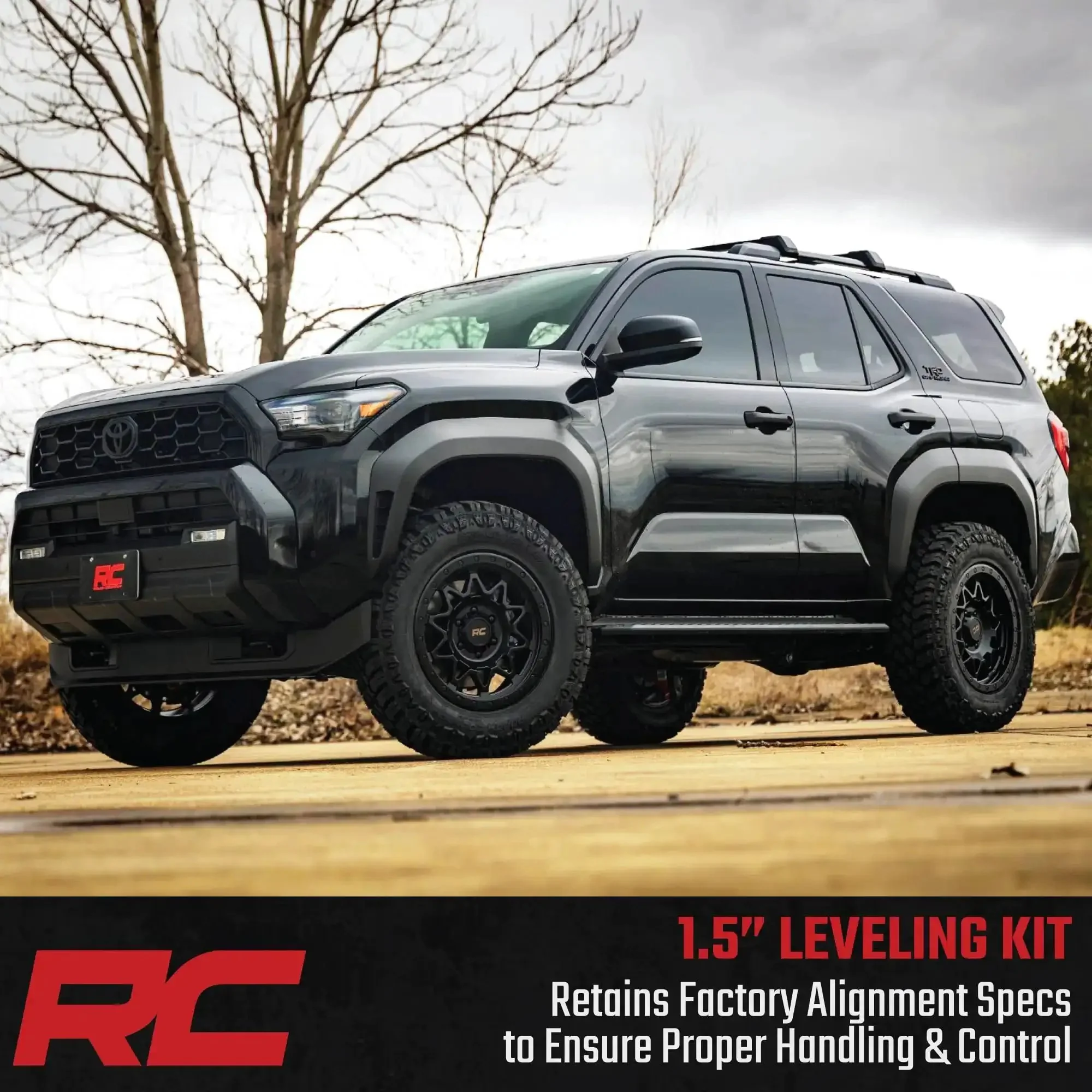 1.5 Inch Bolt On Leveling Kit For Toyota 4Runner 2025 Increase Ground Clearance And Level Stance With Easy Install And Off Road Ready Look While Preserving Factory Ride - Image 3