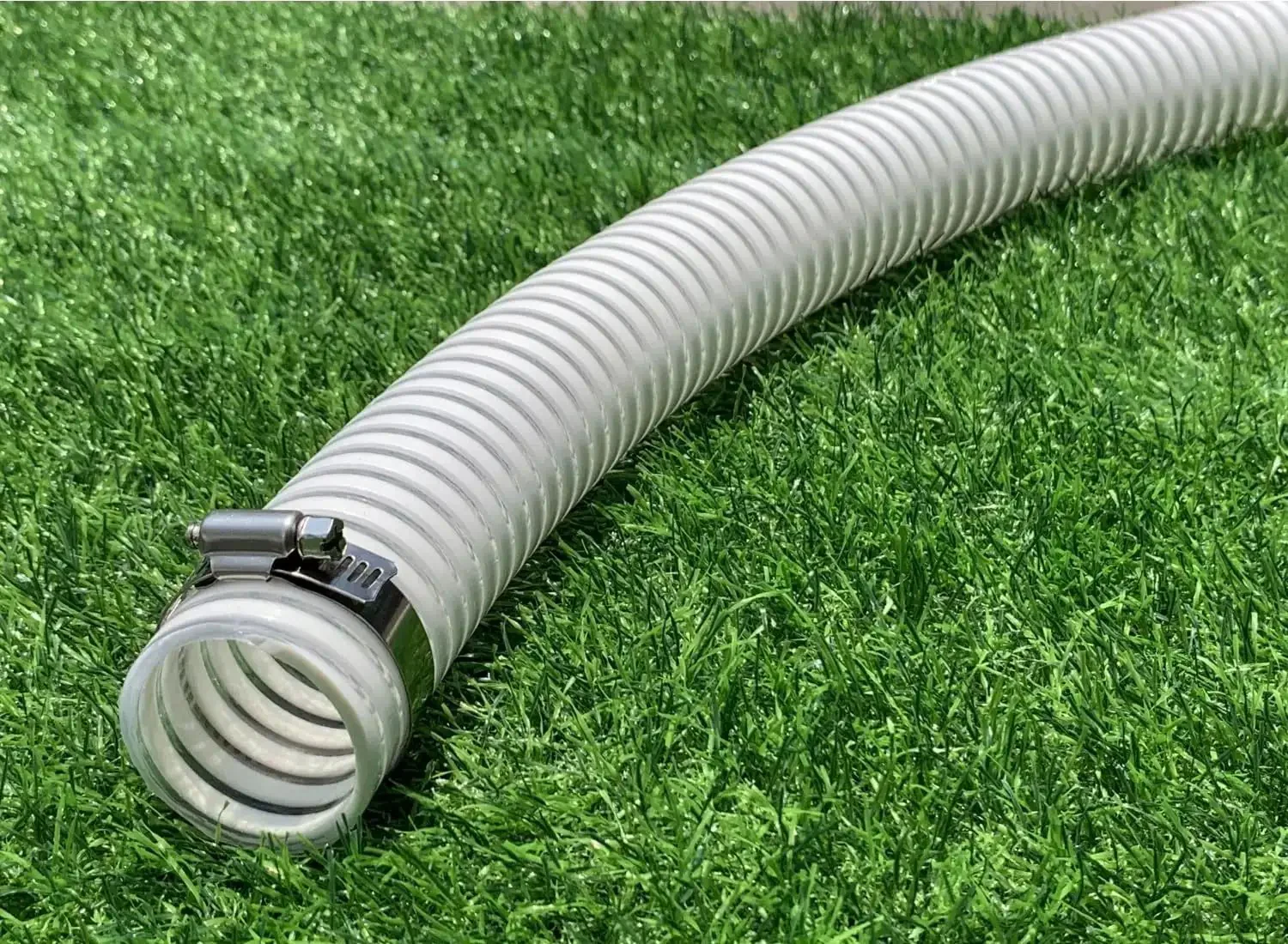 1.5 Inch Pool Replacement Hose For Above Ground Pools, Flexible PVC Vinyl Vacuum And Filter Tubing, UV Resistant, No Fuss 6 Ft Connection Hose For Pool Pumps, Easy Fit, Outdoor Safe And Leak Free - Image 2