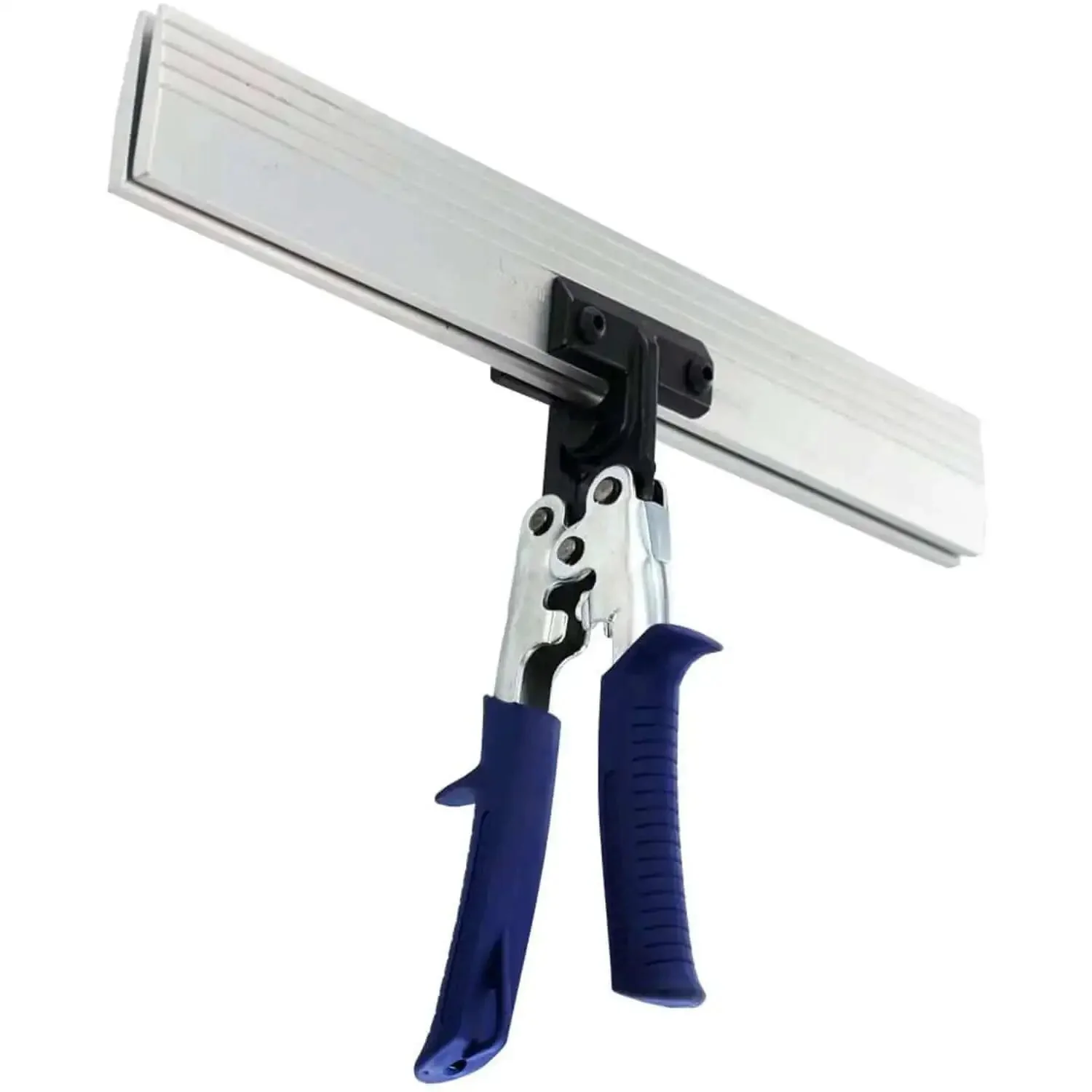 15 Inch Straight Sheet Metal Seamer With Quick Change Blades Built Tough, Heavy Duty Forged Brackets, One And A Quarter Inch Throat Depth, One Quarter Inch Depth Graduations, Made In USA