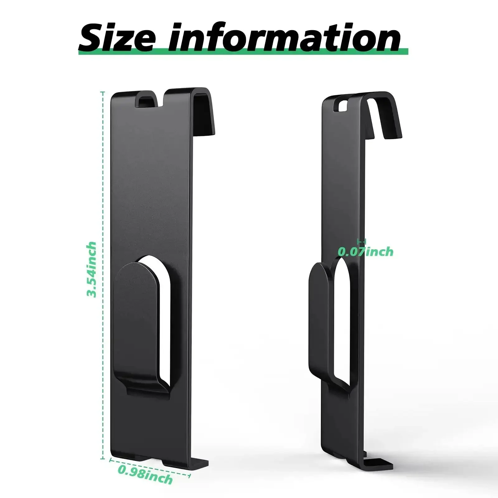 15 Pack Gridwall Notch Hooks Black Utility Hangers for Grid Wall Panels Pegboard Display and Panel Shelves Versatile Hanging Accessories for Retail Displays and Storage Solutions - Image 6