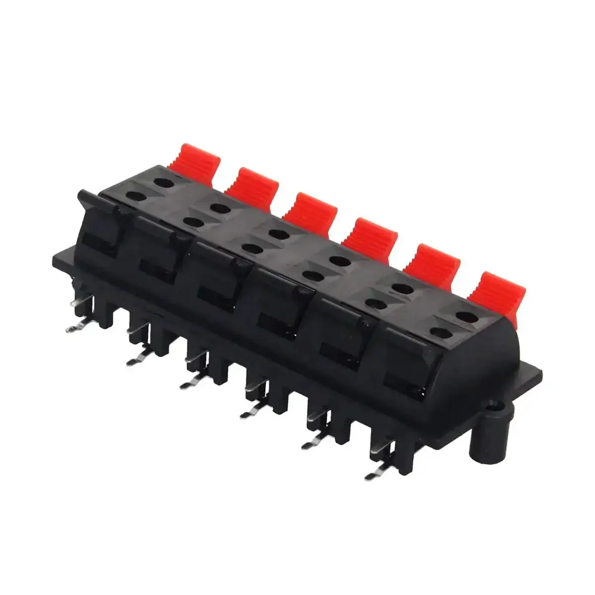 15 Piece Speaker Spring Terminal Clips 12 Way Push Release Connectors For Audio Wiring Terminal Strip Block DIY Speaker Build Kit Quick Clamp Jack Sockets For Secure Audio Connections - Image 3