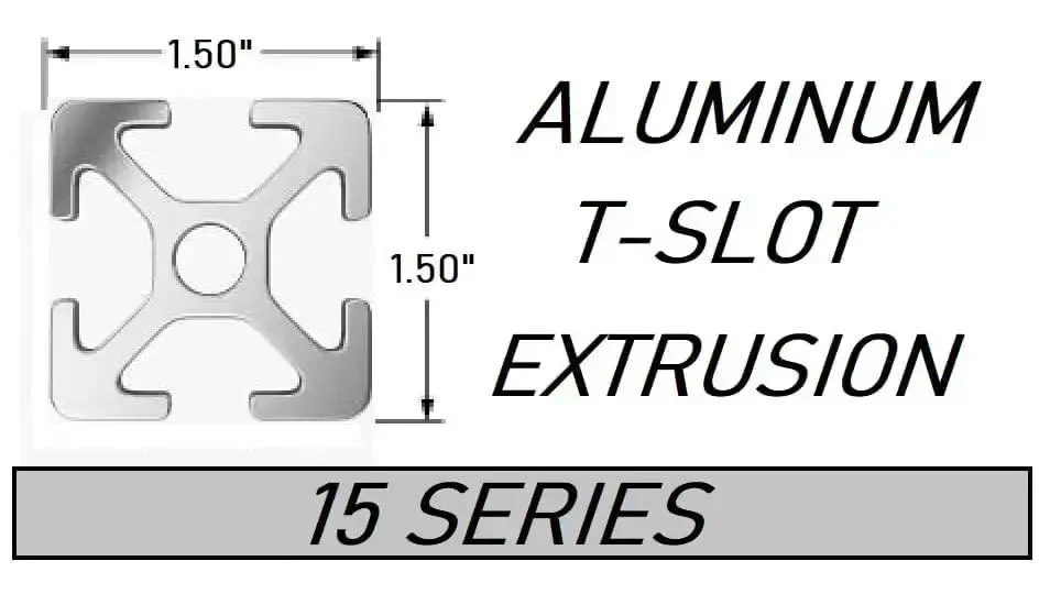 15 Series 1.5 Inch Square End Cap Black ABS Plastic For 80 20 Aluminum Extrusion T Slot Accessories Ten Pack Protect Floors And Table Legs From Scratches With Smooth Finish And Easy Install For Home And Shop Projects - Image 2