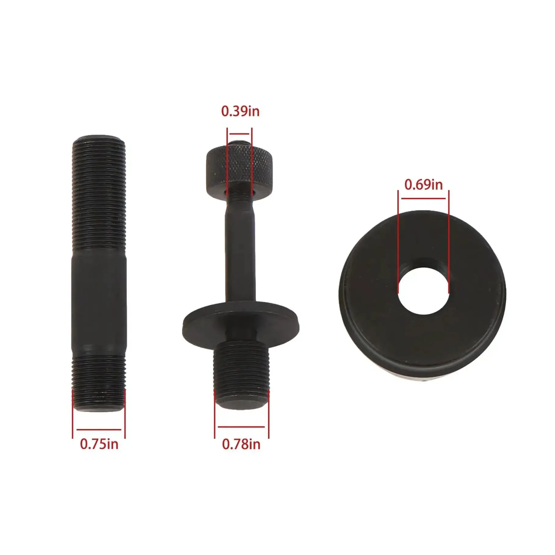 15 Ton Hydraulic Knockout Punch Kit With Half Inch To Four Inch Conduit Cutter, Beefy Heavy Duty Punch Driver Tool, Includes 10 Dies For Metal Electrical Panels, Ideal For Electrician Projects - Image 5