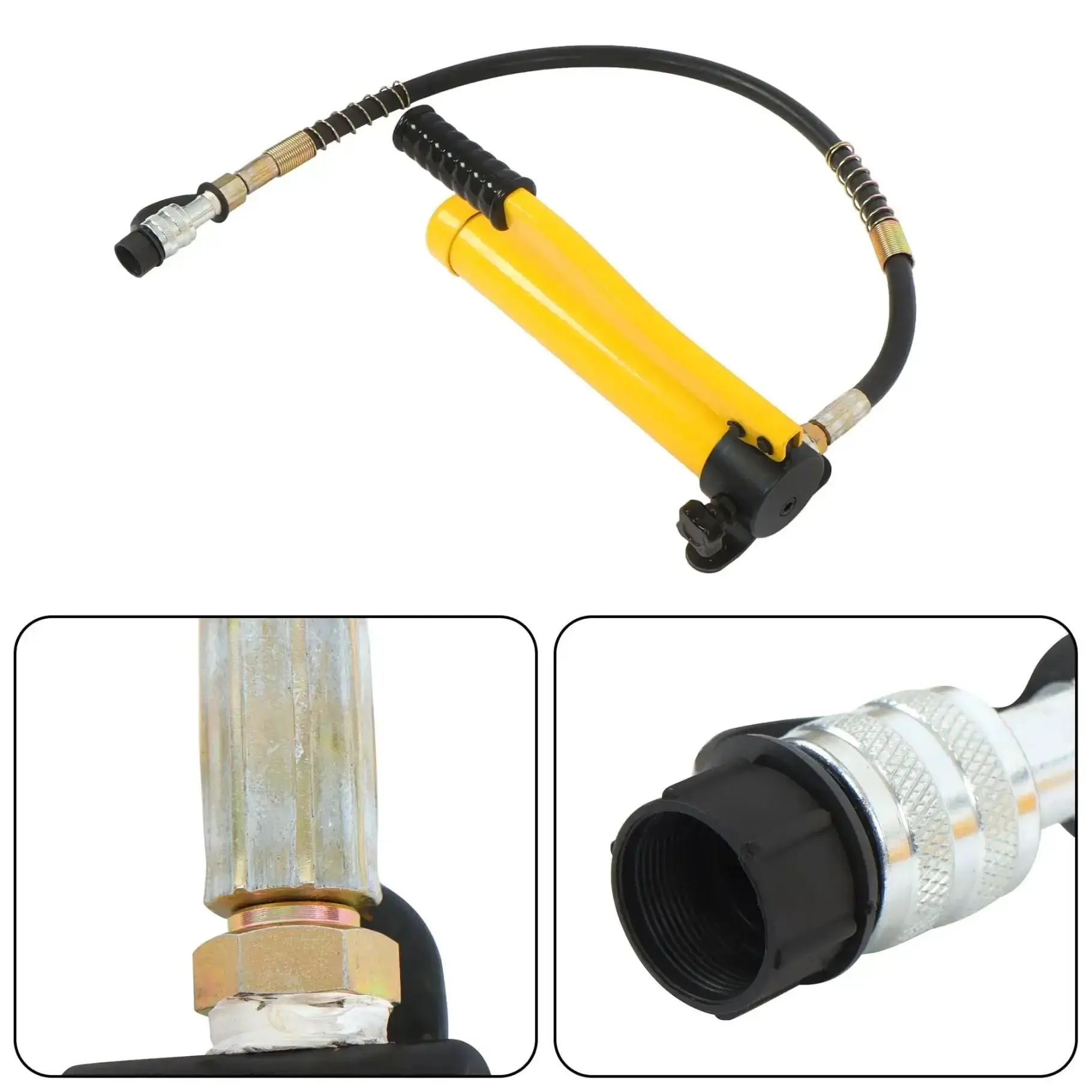 15 Ton Hydraulic Knockout Punch Kit With Half Inch To Four Inch Conduit Cutter, Beefy Heavy Duty Punch Driver Tool, Includes 10 Dies For Metal Electrical Panels, Ideal For Electrician Projects - Image 7