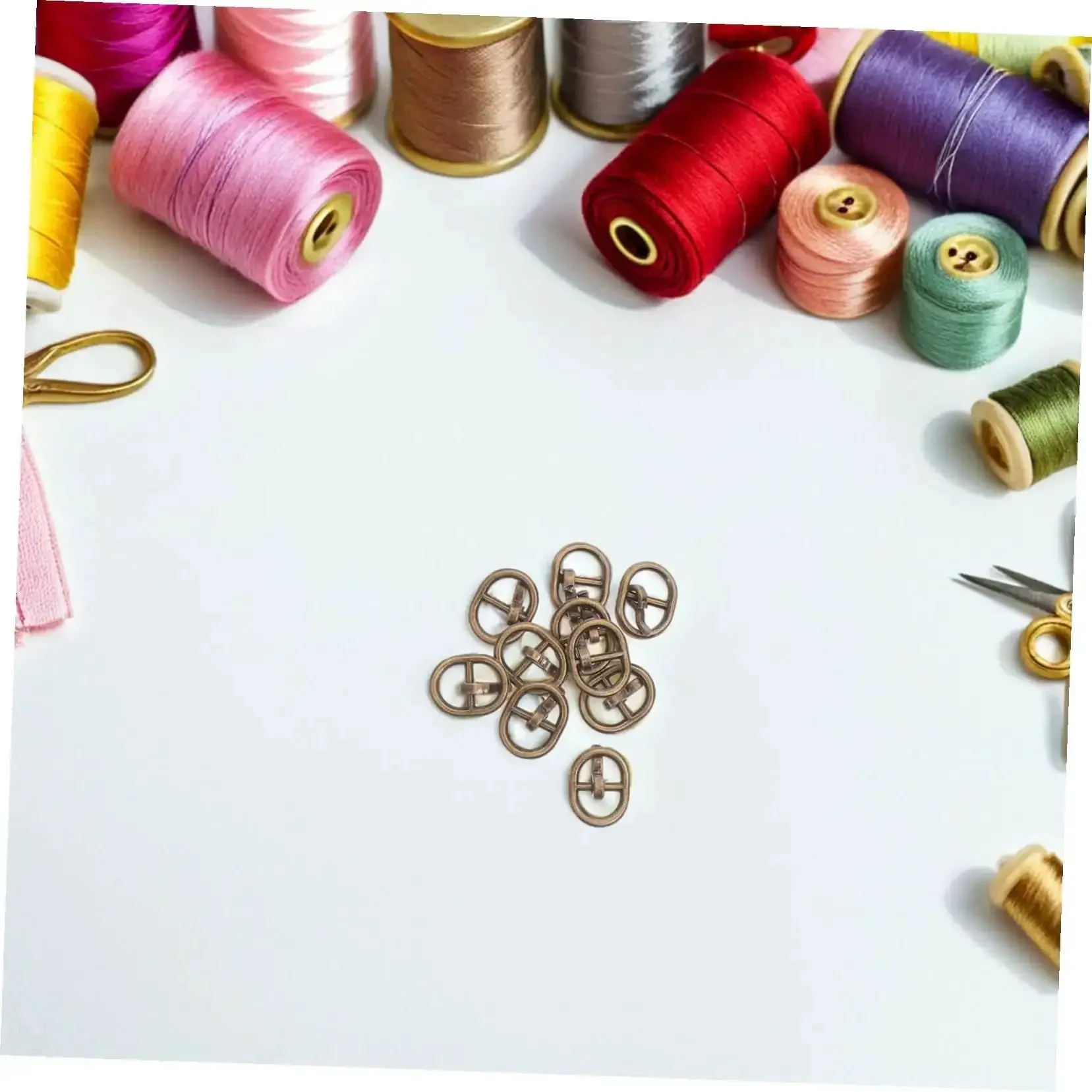 150 Pcs Miniature Alloy Buckles For Doll Clothes Shoes Belts Quick Release Metal Fasteners For Sewing And DIY Craft Projects Silver And Black Durable Metal Construction For Long Lasting Use In Crafting And Doll Making - Image 5