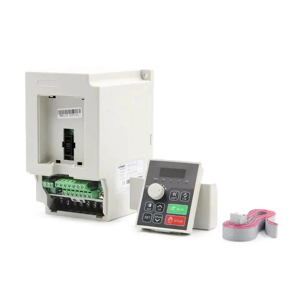 1.5KW 110V VFD Inverter With 0 to 1000 Hz Output 1 Phase In 3 Phase Out Industrial Grade Variable Frequency Drive For Motors H100 Model Built Tough Power Converter For Smooth Speed Control - Image 6