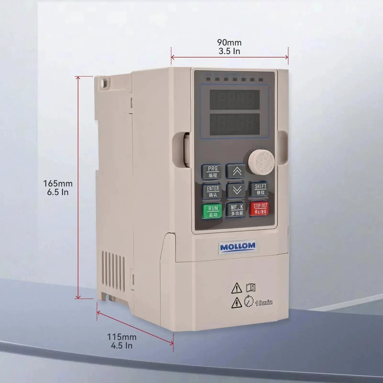 1.5KW VFD Variable Frequency Drive 220V Inverter 0-3000 Hz Output For CNC Spindle Motor Speed Control Handles Single Or Three Phase Input Three Phase Output Bang For Buck Performance - Image 7