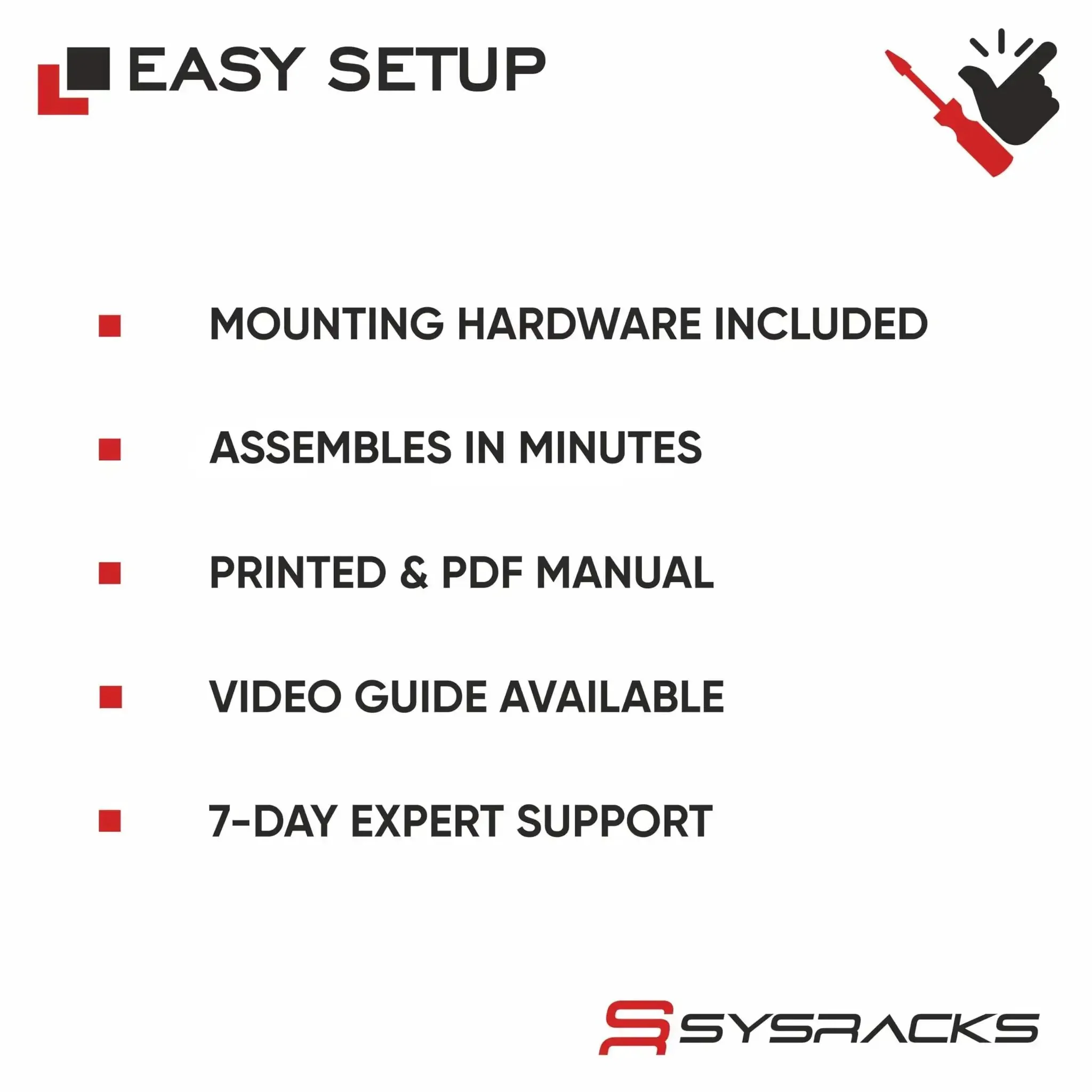 15U Wall Mount Server Rack Cabinet For 19 Inch Network Enclosures With 24 Inch Depth Built In Fan PDU And Two Shelves For IT Gear, Switches, Patch Panels And Cable Management - Image 4