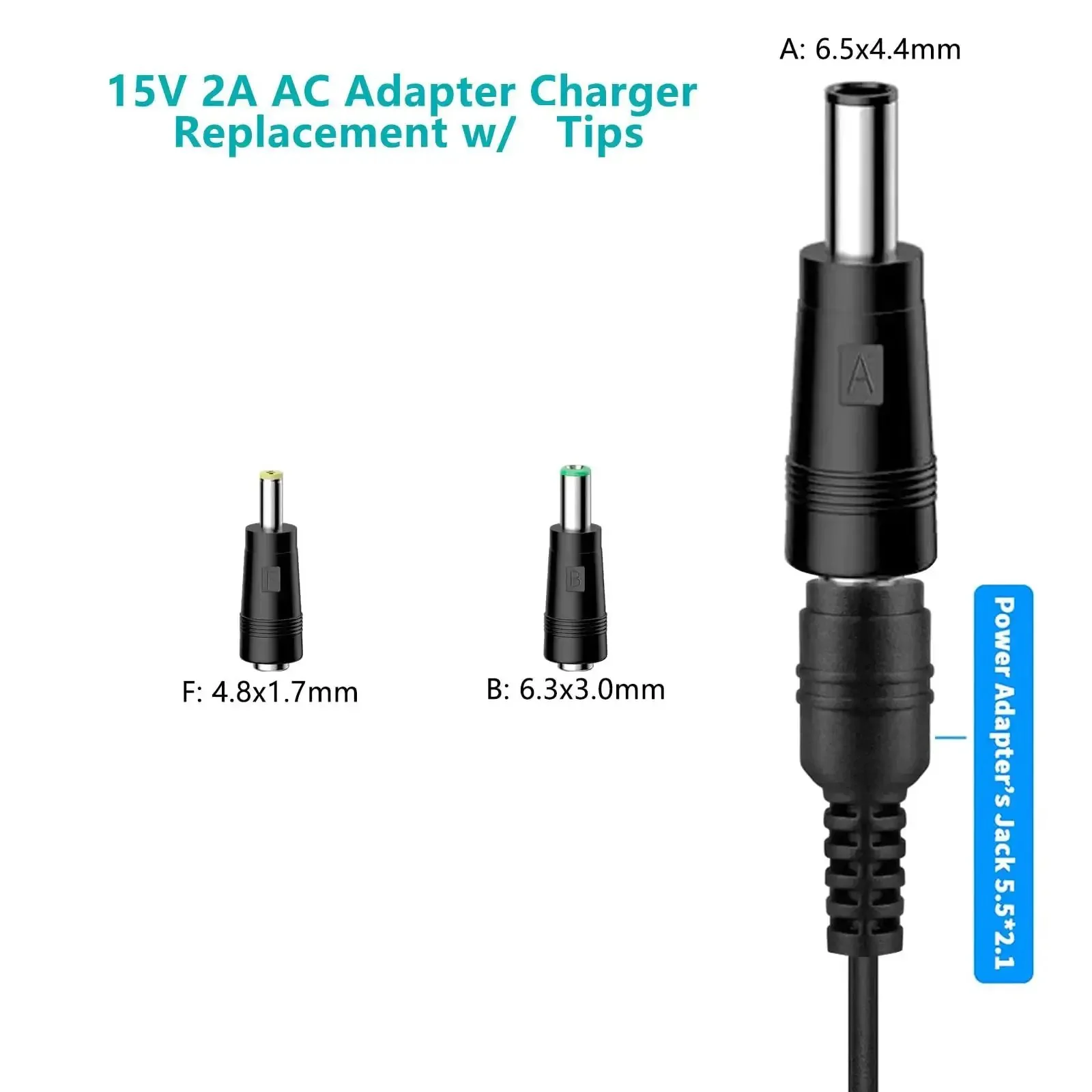 15V 2A AC DC Power Supply Adapter Charger Cable Cord For Theragun Mini Gen 1 And Theragun Prime Massager Gun Direct Replacement With Plug And Play Convenience For Easy On The Go - Image 6