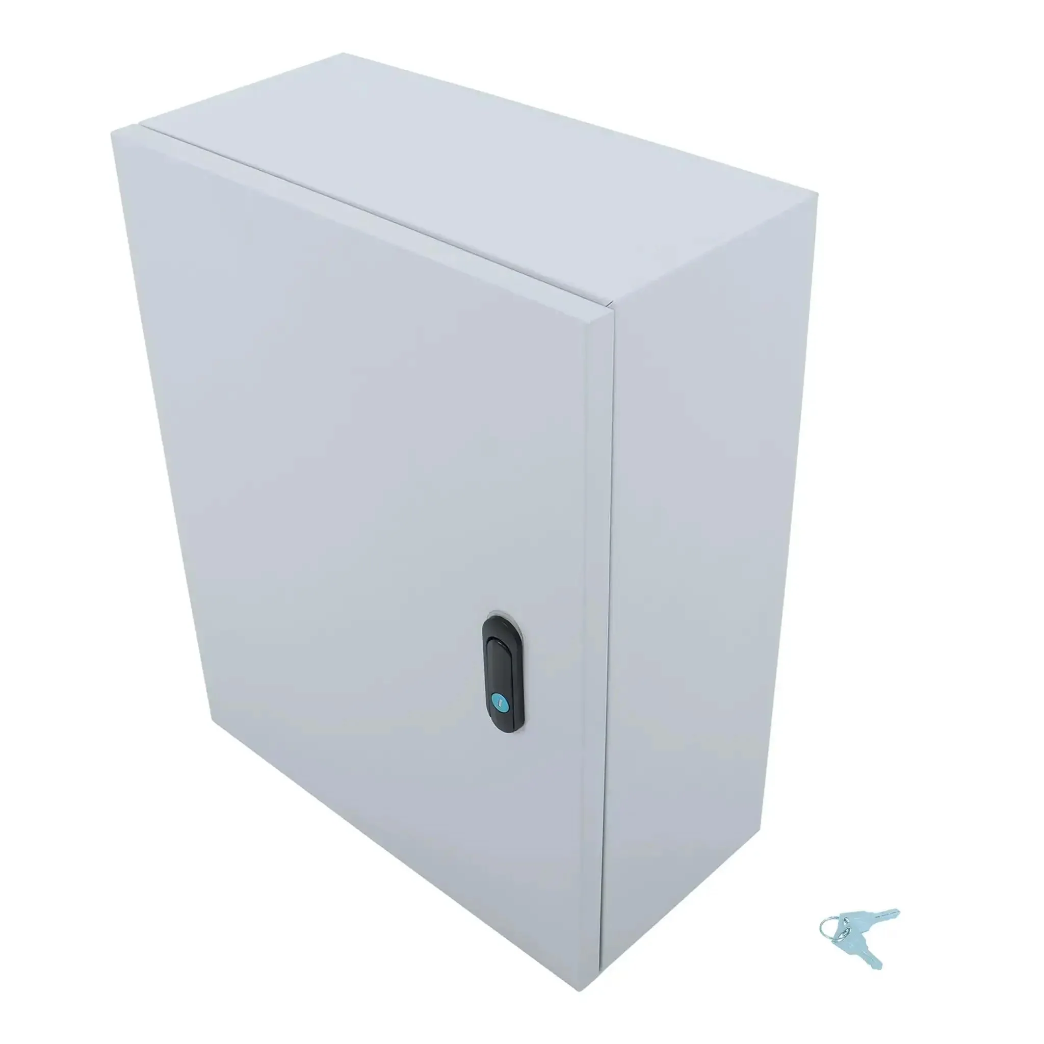 16 By 8 By 20 NEMA 4X Electrical Junction Box Beefy Outdoor Rugged Steel Enclosure With Dual Key Lock For Industrial Controls Fits Wiring Connectors And Panels - Image 7