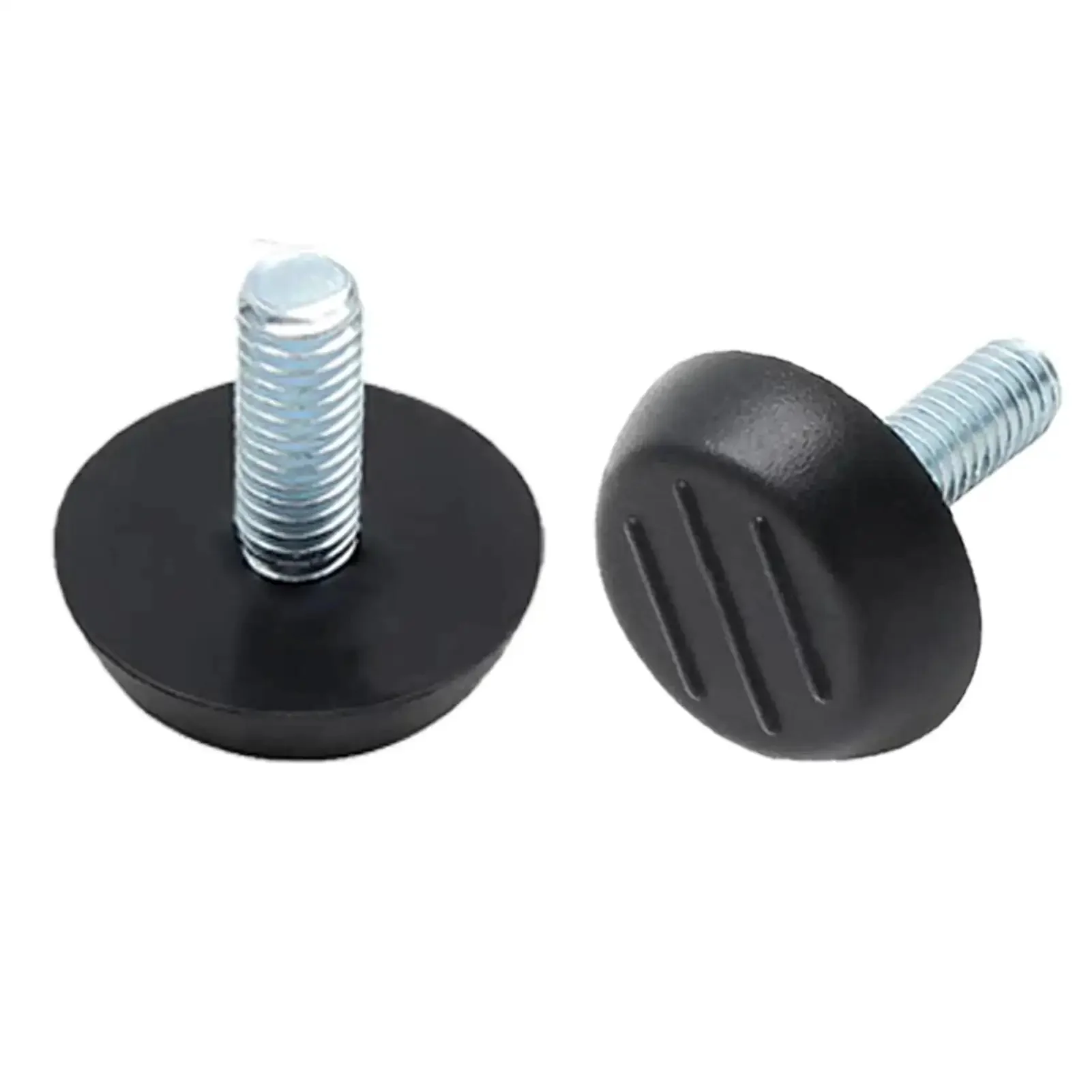 16 Pack Adjustable Wood Furniture Levelers With One Quarter Inch Twenty Thread Inserts, Screw On Feet For Tables, Chairs, And Desks, Stabilize Wobbly Furniture - Image 2