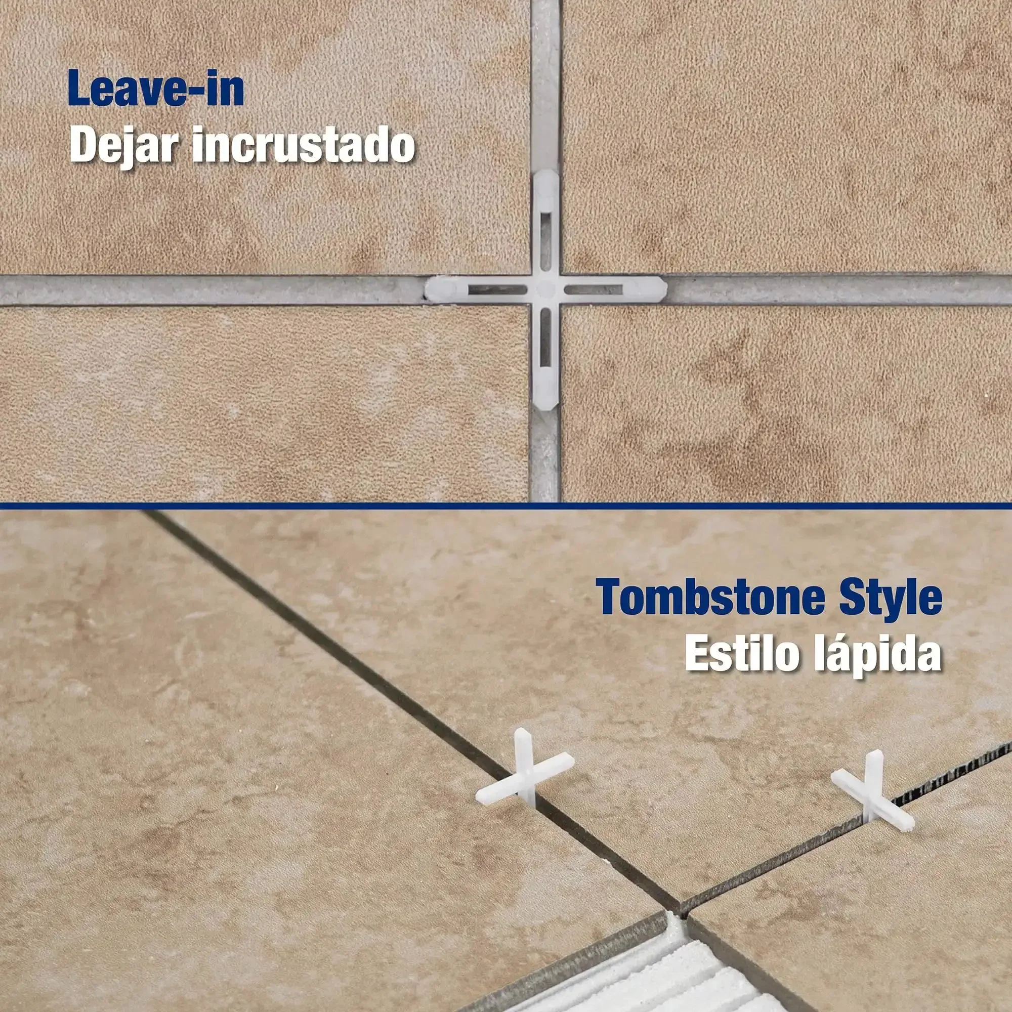 1/8 Inch Hard Tile Spacers for Traditional or Leave-In Installations, 300 Pack, Pro-Grade Tile Spacers With Longer Legs and Solid Tips for Consistent Grout Joints and Effortless, Stay-Put Tile Alignment - Image 6