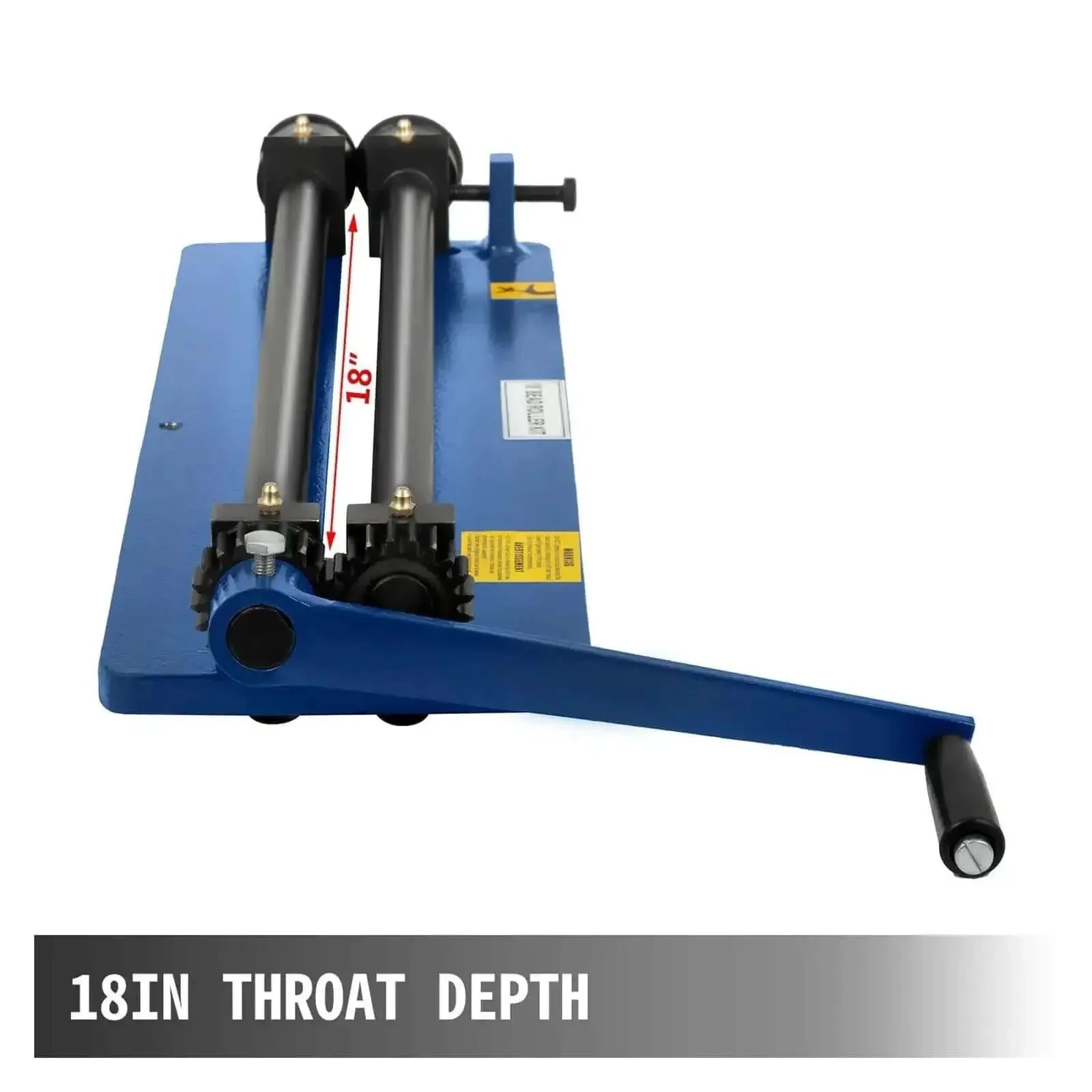 18 Inch Sheet Metal Bead Roller With Six Die Sets For Strengthening Ribs Heavy Duty Steel Build In Navy Finish Includes Round Dies 0.16 In 0.24 In 0.30 In Throat Depth 45.72 Cm Ideal For Pros And DIY Home Garage Projects - Image 3