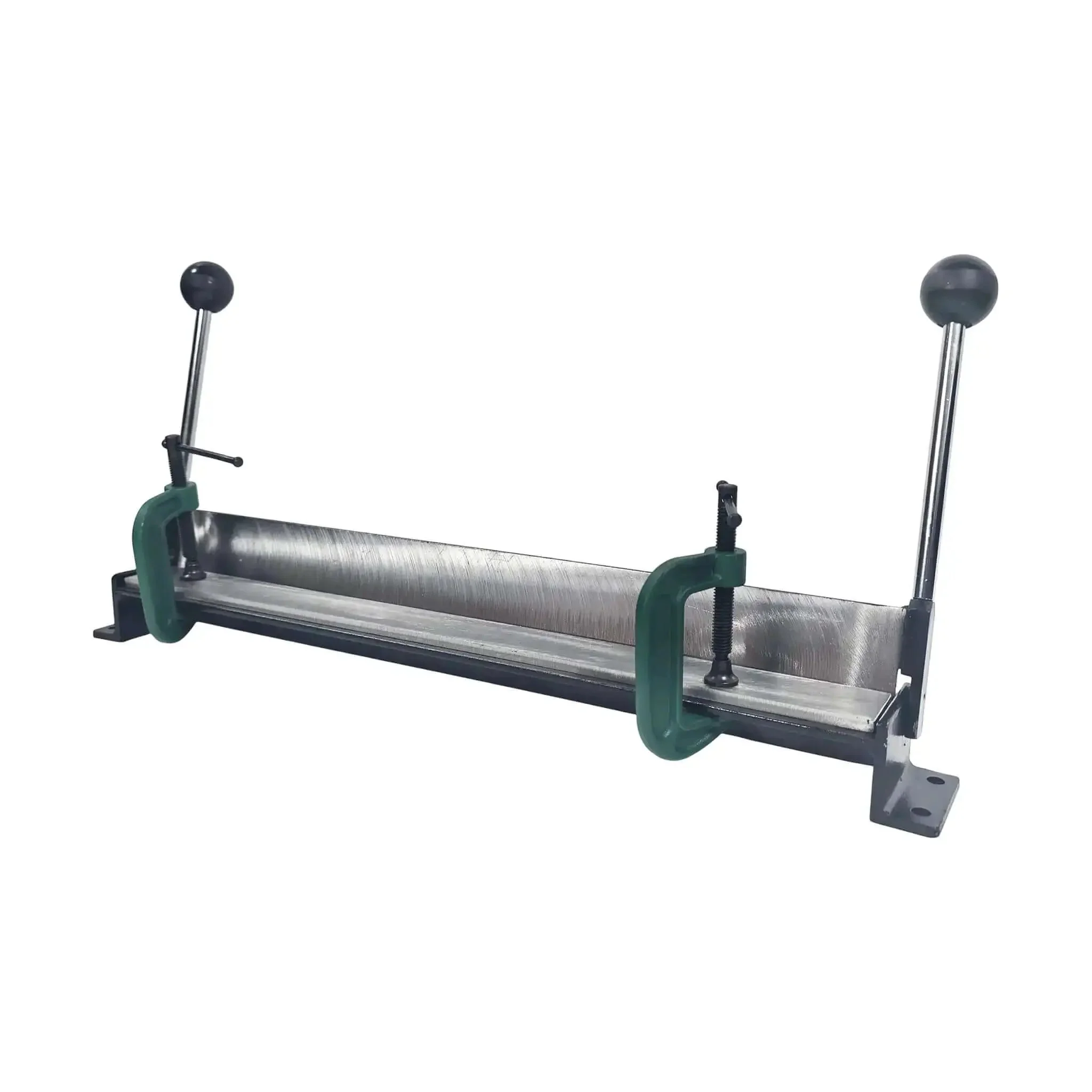 18-Inch Sheet Metal Bender With 18-Gauge Capacity, Heavy-Duty Portable Brake For 0 To 90 Degree Bends, Dual-Handle Leverage, Rust-Resistant Steel Frame, Ideal For Ductwork, DIY Projects, And Light Fabrication