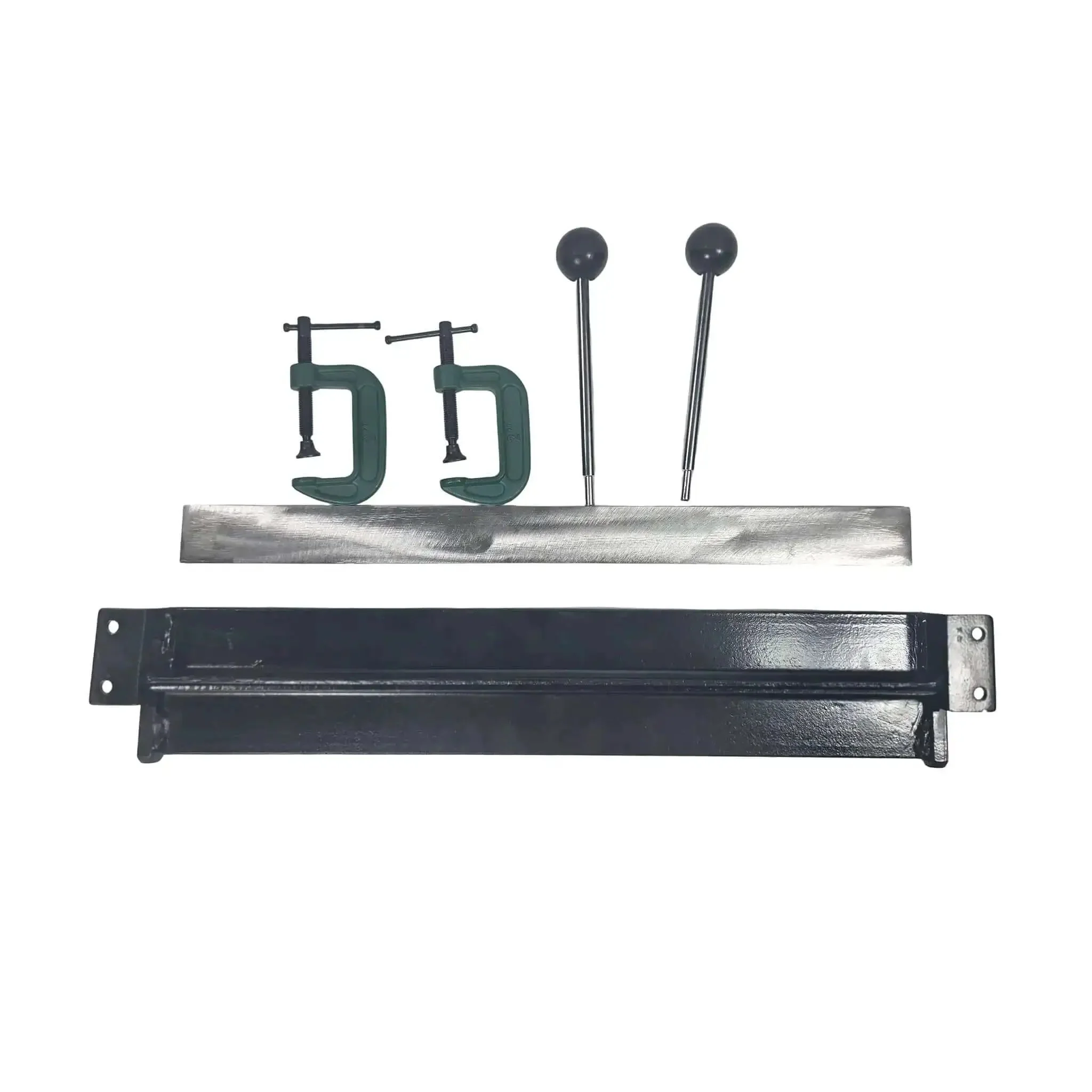 18-Inch Sheet Metal Bender With 18-Gauge Capacity, Heavy-Duty Portable Brake For 0 To 90 Degree Bends, Dual-Handle Leverage, Rust-Resistant Steel Frame, Ideal For Ductwork, DIY Projects, And Light Fabrication - Image 3