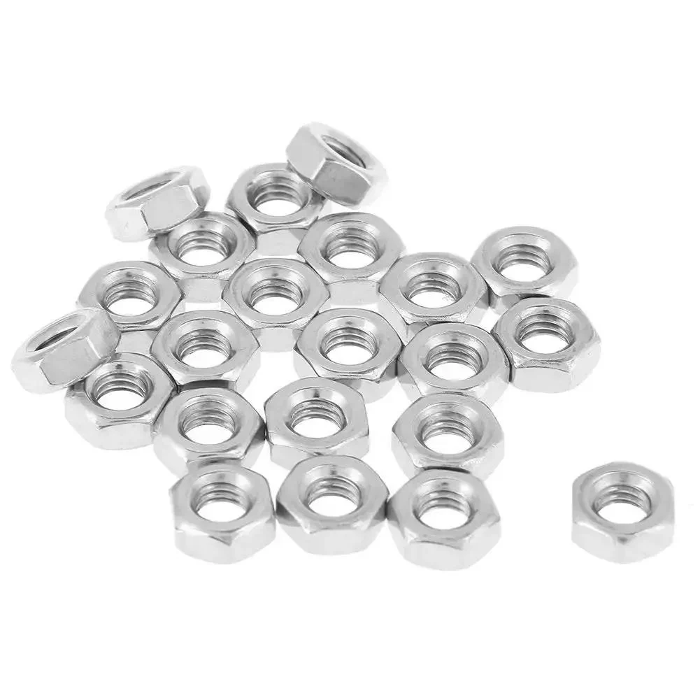 180Pcs M4 Socket Screws Set With 304 Stainless Flat Head Nuts Assortment Kit For Home Office Appliance Furniture And Machinery Repair DIY Friendly Pro Grade Miniature Hardware - Image 3
