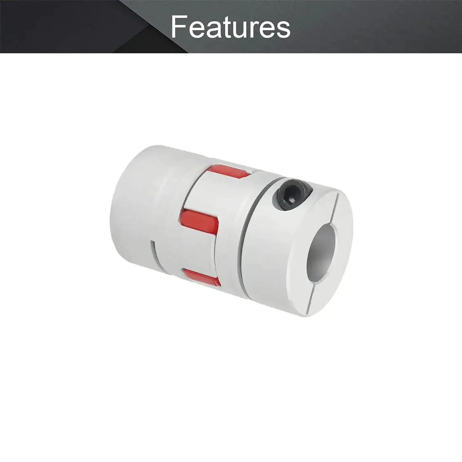18mm To 18mm Aluminum Shaft Coupling Flexible Joint For Servo And Stepper Motors, 66x40mm Size, M6 Thread, Built Tough High Torque Linkage, Lightweight Durable Oxidized Finish, Easy Install - Image 6